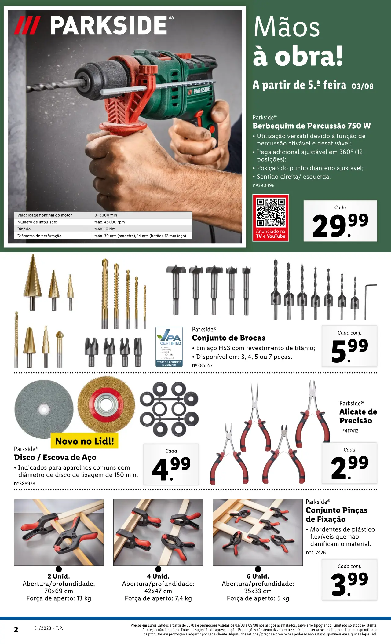 Antevis&atilde;o Folheto LiDL Promo&ccedil;&otilde;es (3 a 9 agosto)