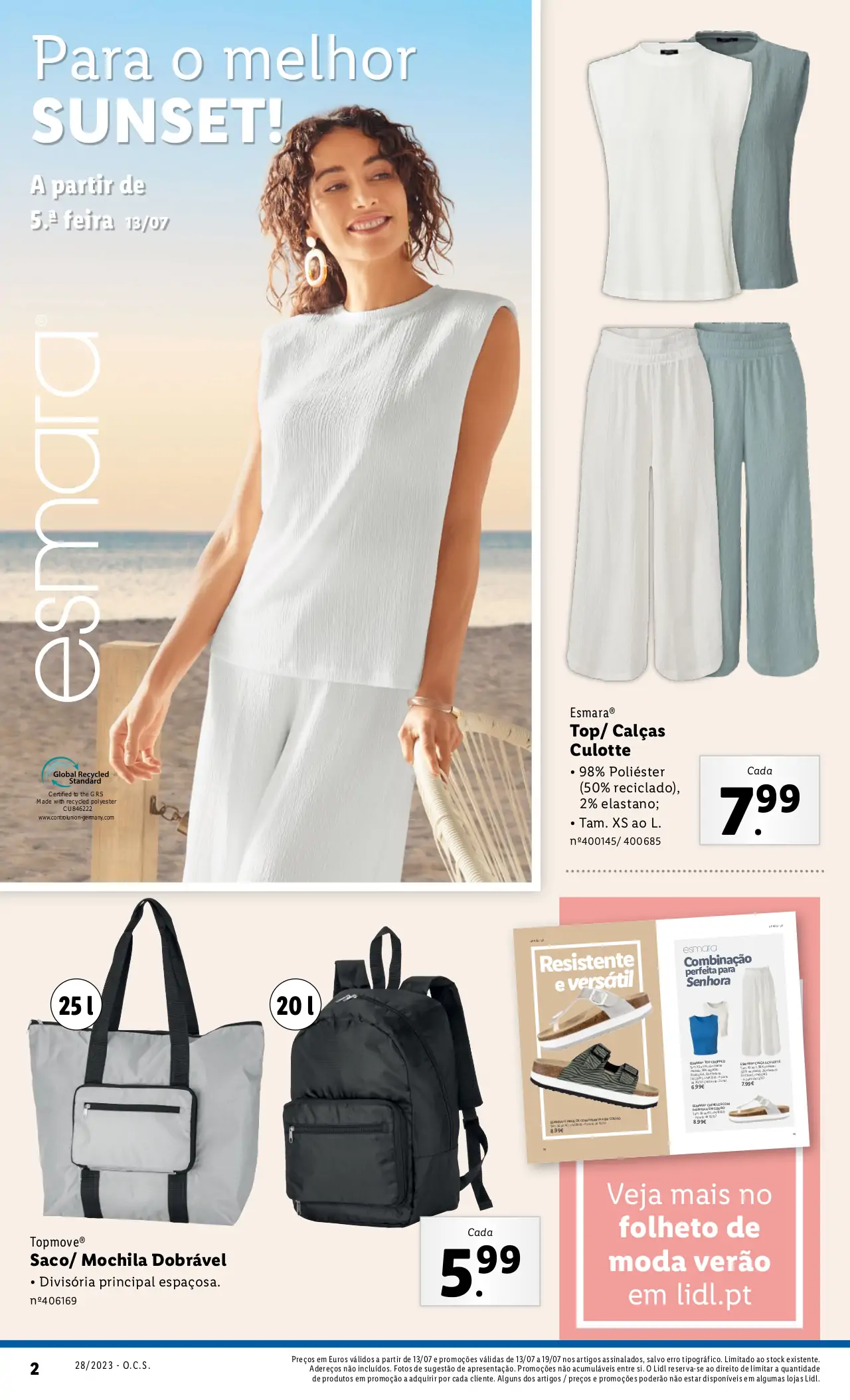 Antevis&atilde;o Folheto LiDL Promo&ccedil;&otilde;es (13 a 19 julho)