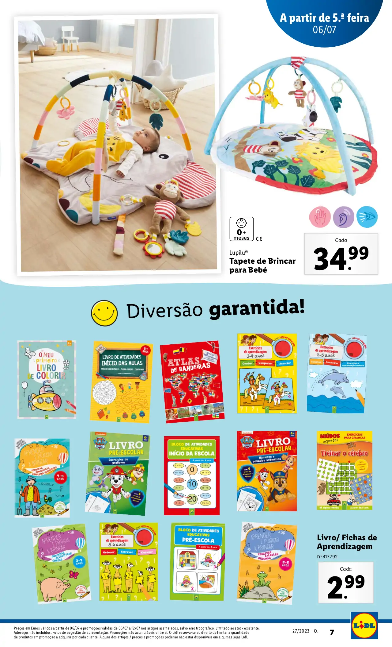 Antevis&atilde;o Folheto LiDL Promo&ccedil;&otilde;es (6 a 12 julho)