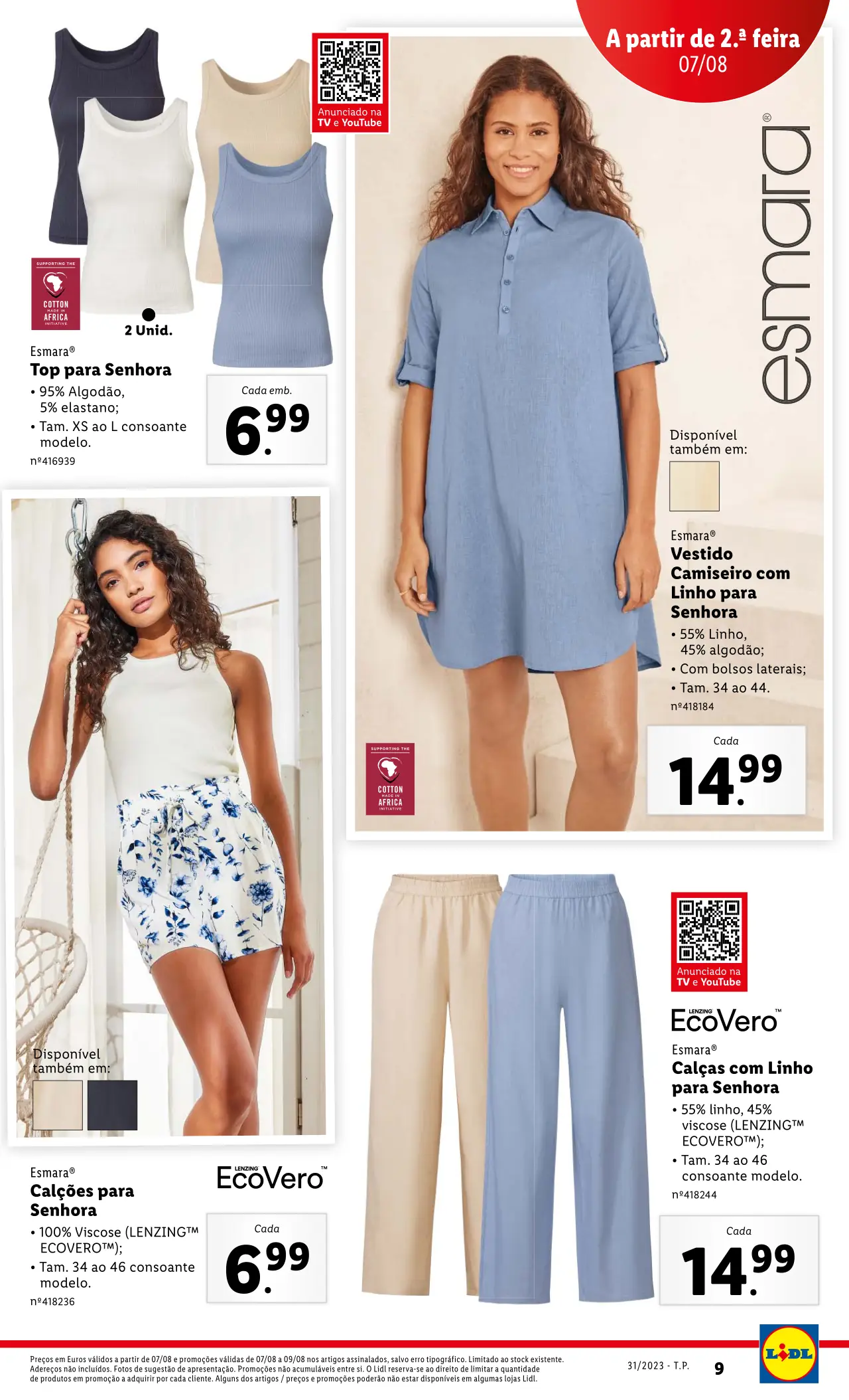 Antevis&atilde;o Folheto LiDL Promo&ccedil;&otilde;es (3 a 9 agosto)