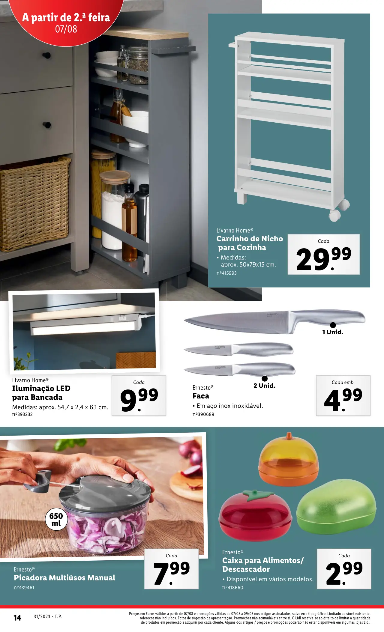 Antevis&atilde;o Folheto LiDL Promo&ccedil;&otilde;es (3 a 9 agosto)