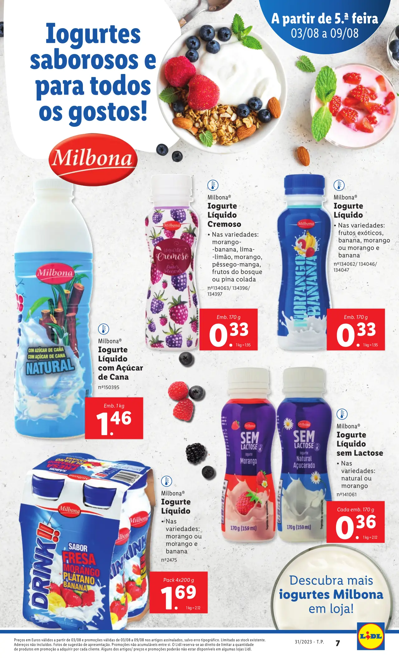 Antevis&atilde;o Folheto LiDL Promo&ccedil;&otilde;es (3 a 9 agosto)