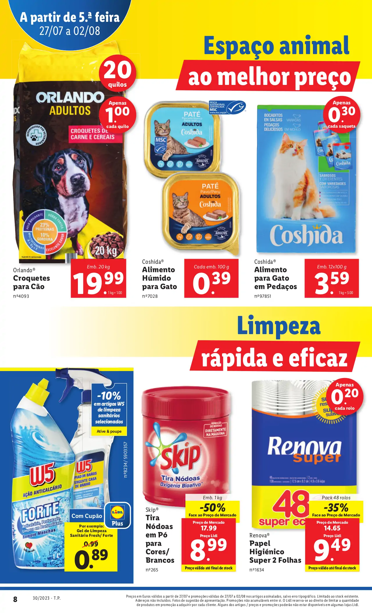 Antevis&atilde;o Folheto LIDL Promo&ccedil;&otilde;es (27 julho a 2 agosto)
