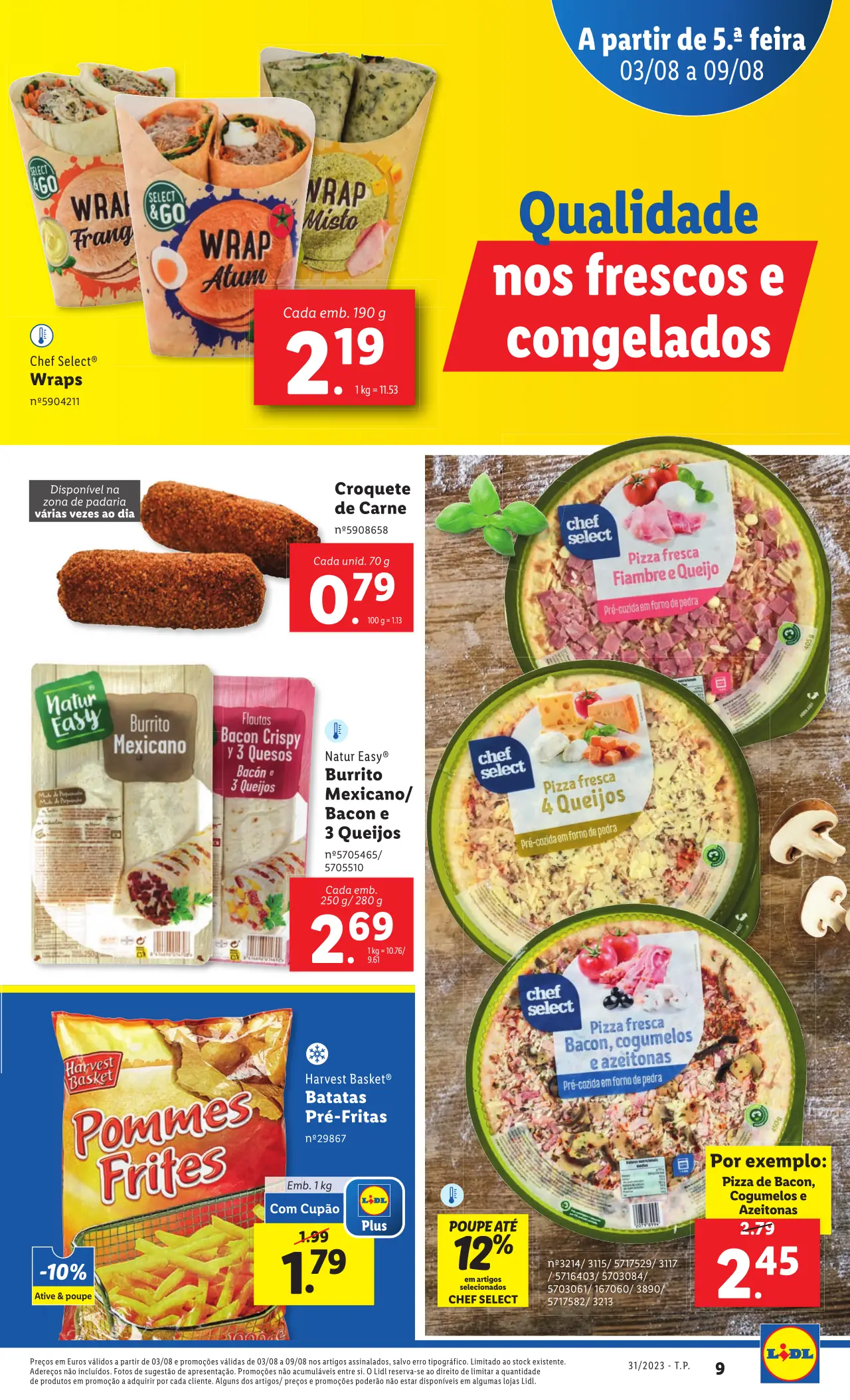 Antevis&atilde;o Folheto LiDL Promo&ccedil;&otilde;es (3 a 9 agosto)