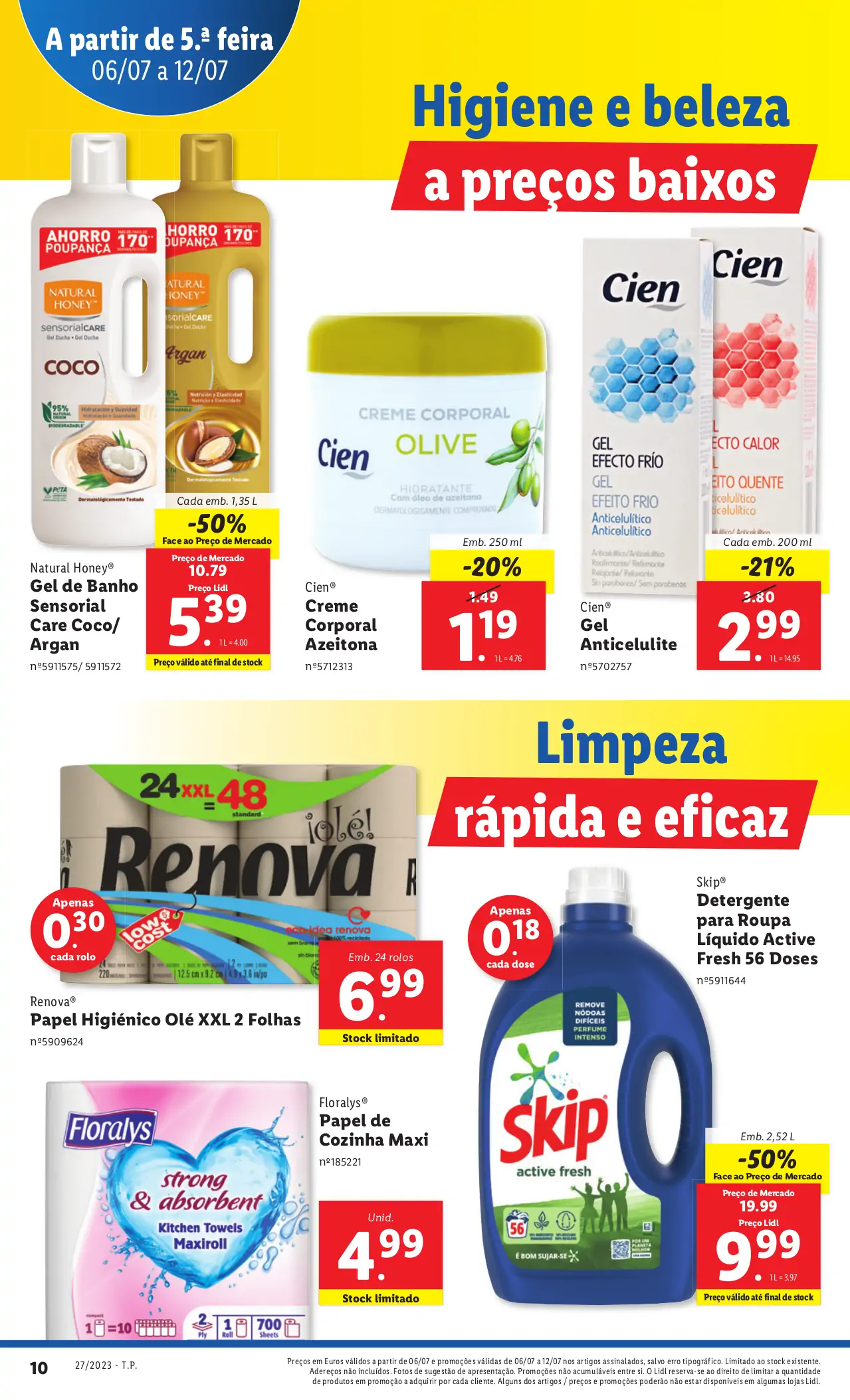 Antevis&atilde;o Folheto LiDL Promo&ccedil;&otilde;es (6 a 12 julho)