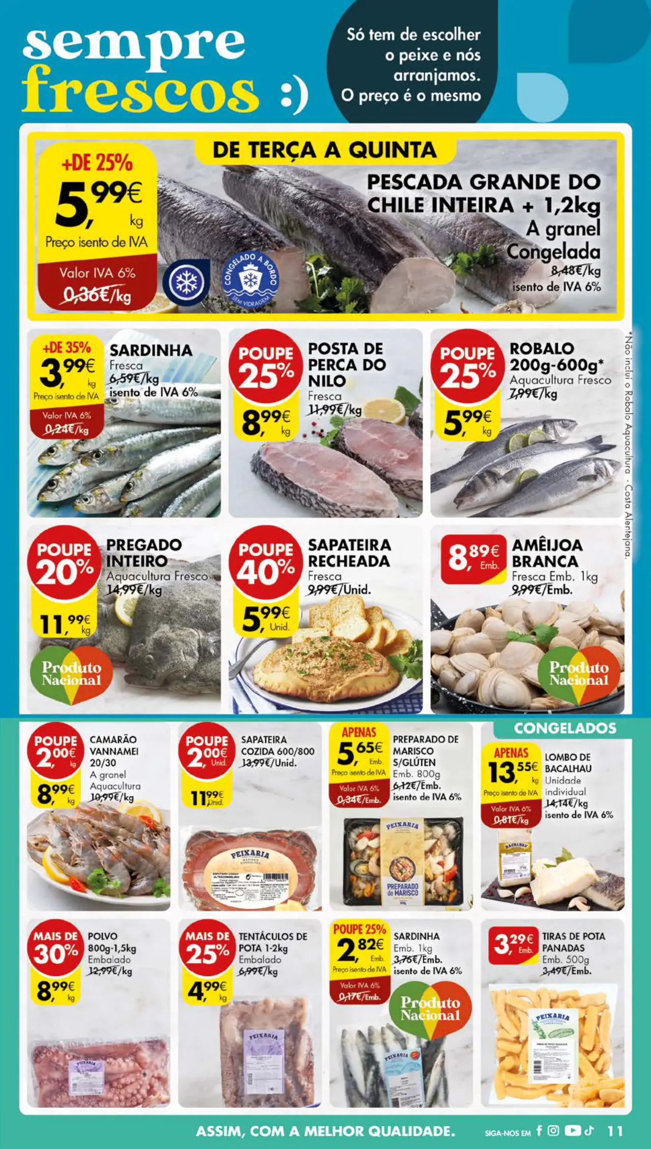 Antevis&atilde;o Folheto Pingo Doce (1 a 8 agosto)