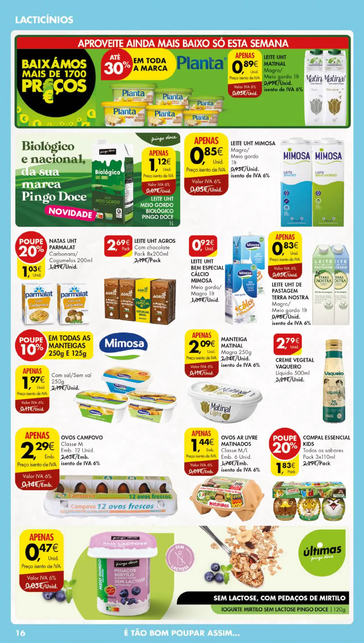 Antevis&atilde;o Folheto Pingo Doce (1 a 8 agosto)