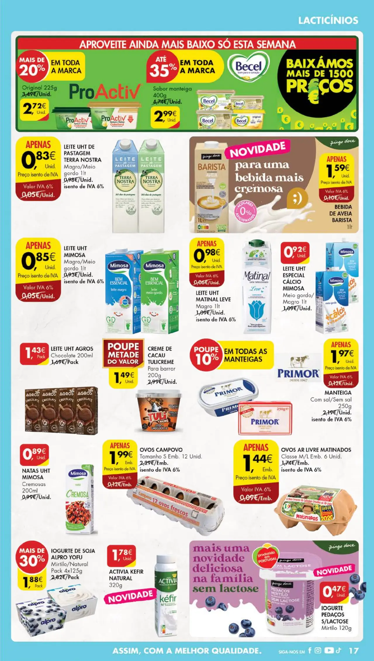 Antevis&atilde;o Folheto Pingo Doce (18 a 24 julho)