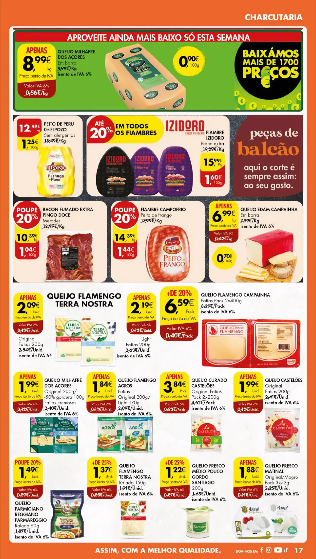 Antevis&atilde;o Folheto Pingo Doce (1 a 8 agosto)