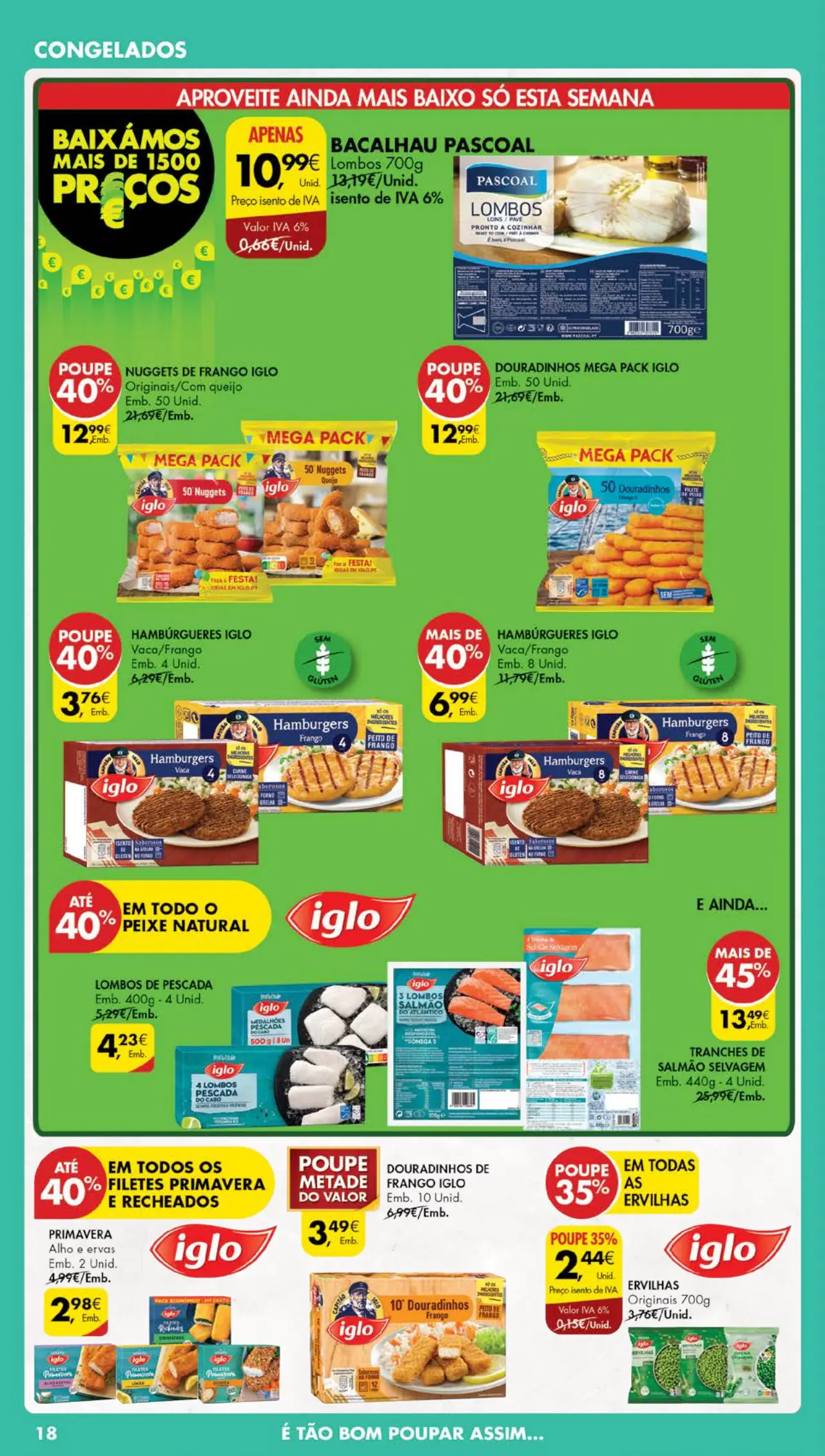 Antevis&atilde;o Folheto Pingo Doce (18 a 24 julho)