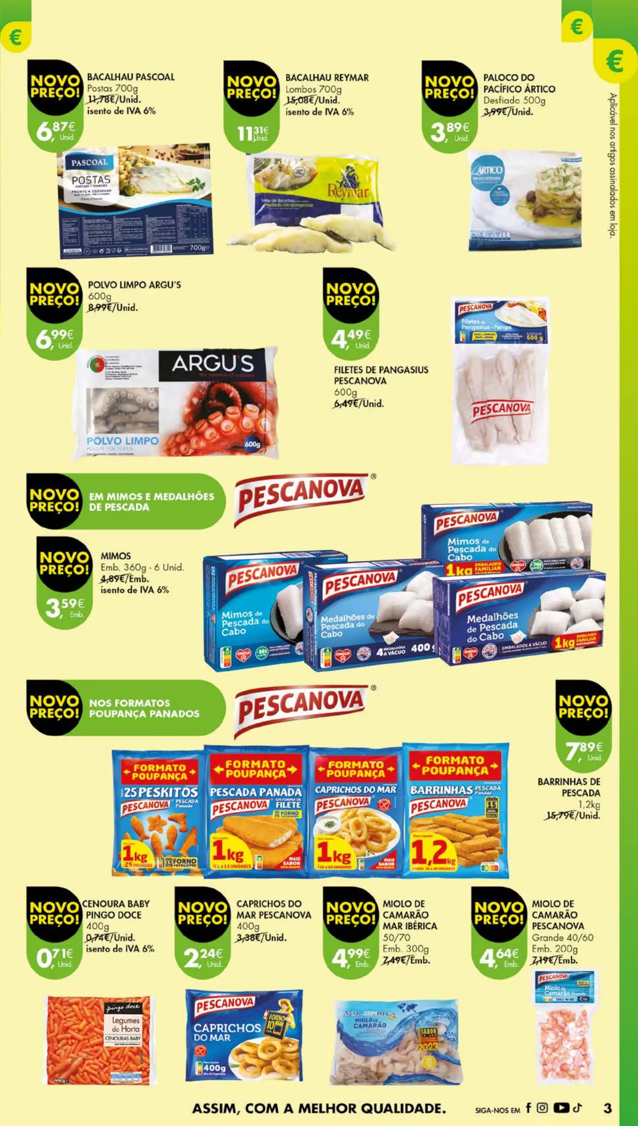 Antevis&atilde;o Folheto Pingo Doce desta semana (25 a 31 julho)