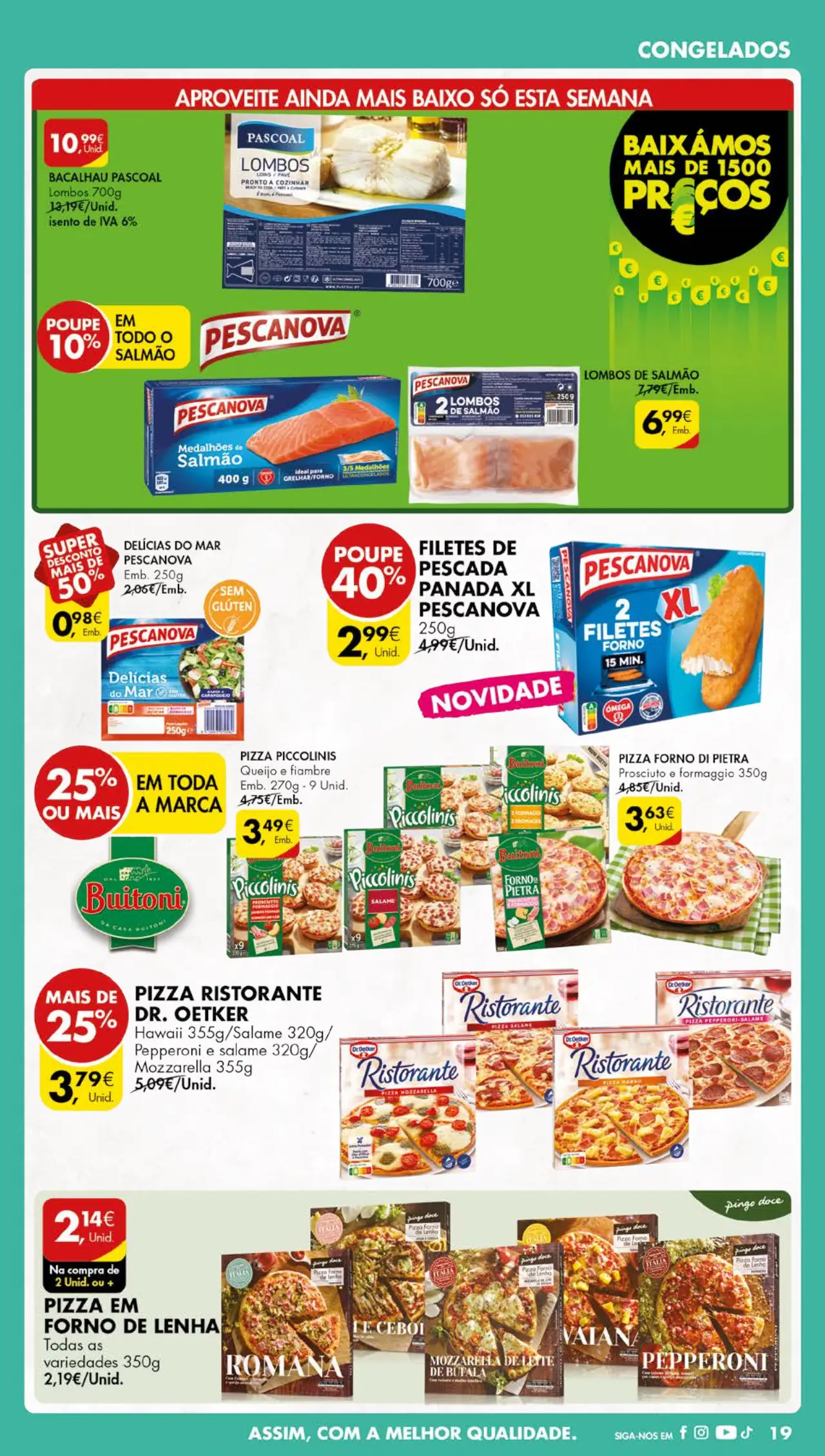 Antevis&atilde;o Folheto Pingo Doce desta semana (25 a 31 julho)