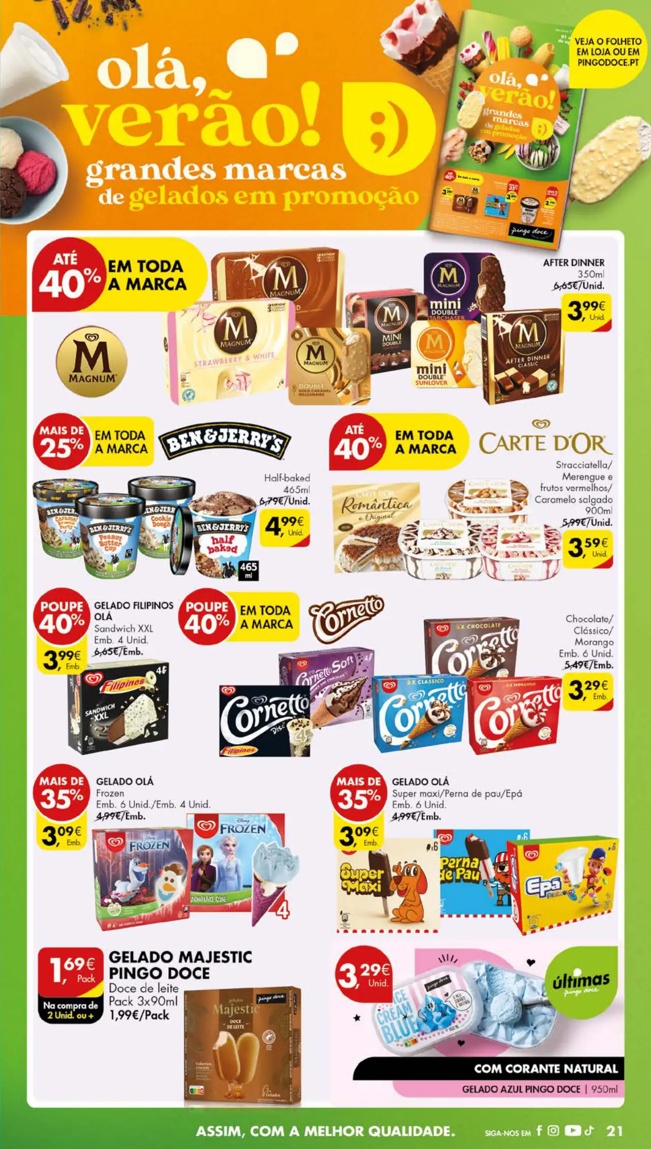 Antevis&atilde;o Folheto Pingo Doce (1 a 8 agosto)