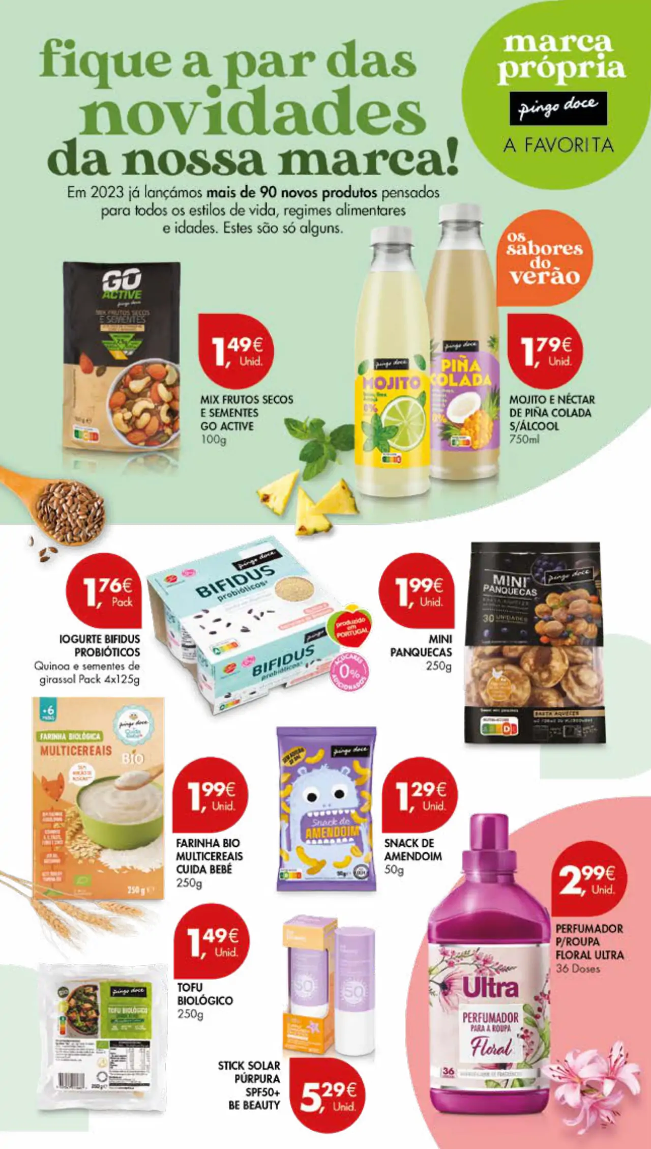 Antevis&atilde;o Folheto Pingo Doce (4 a 10 julho)