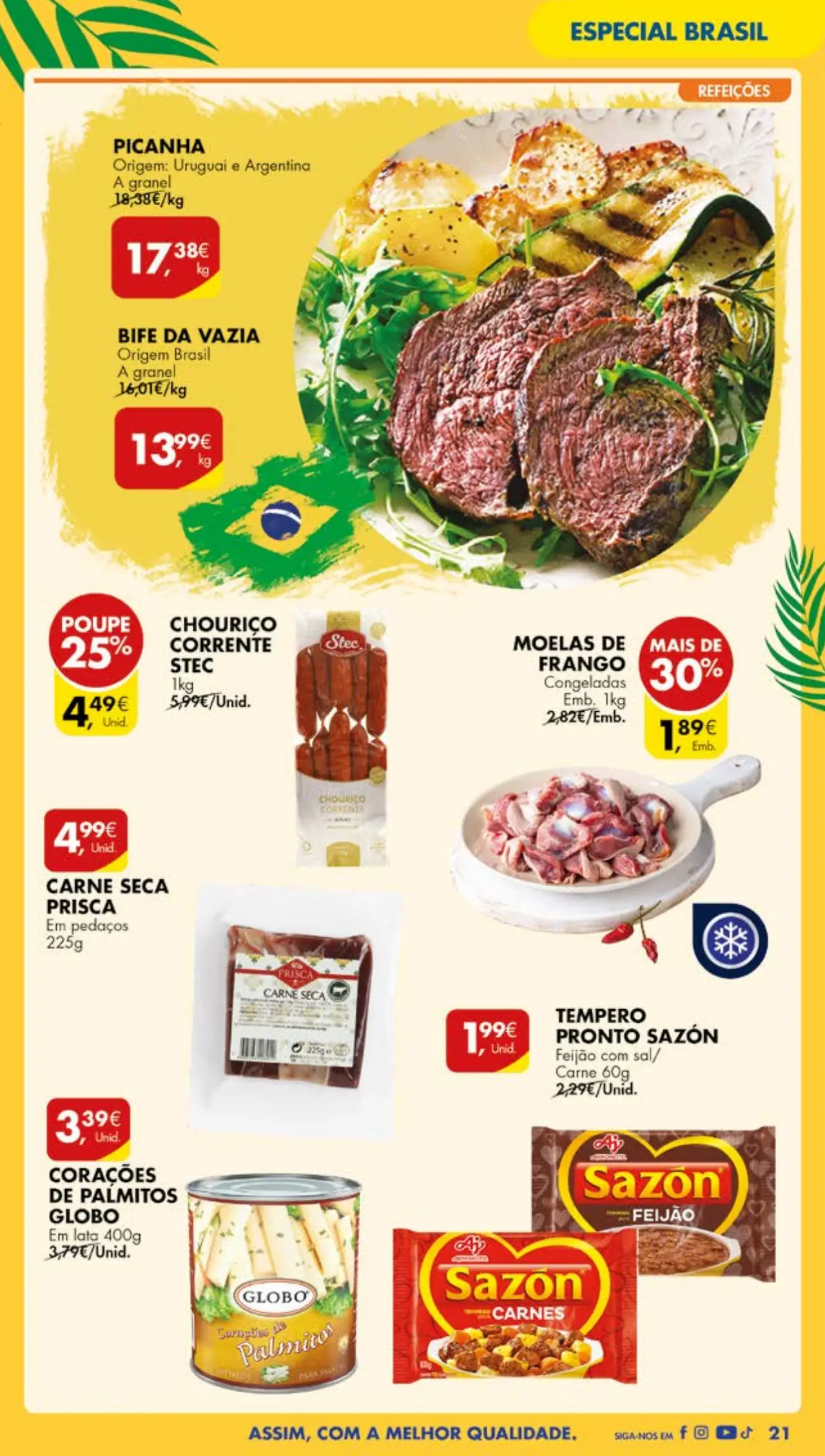 Antevis&atilde;o Folheto Pingo Doce (11 a 17 julho)