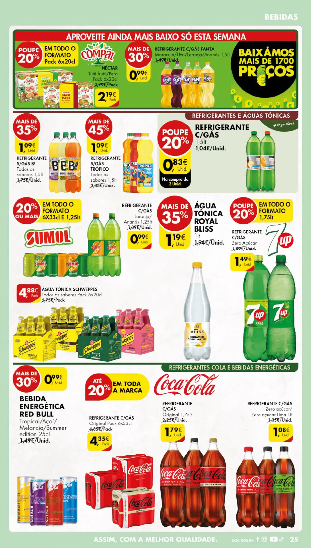 Antevis&atilde;o Folheto Pingo Doce (1 a 8 agosto)