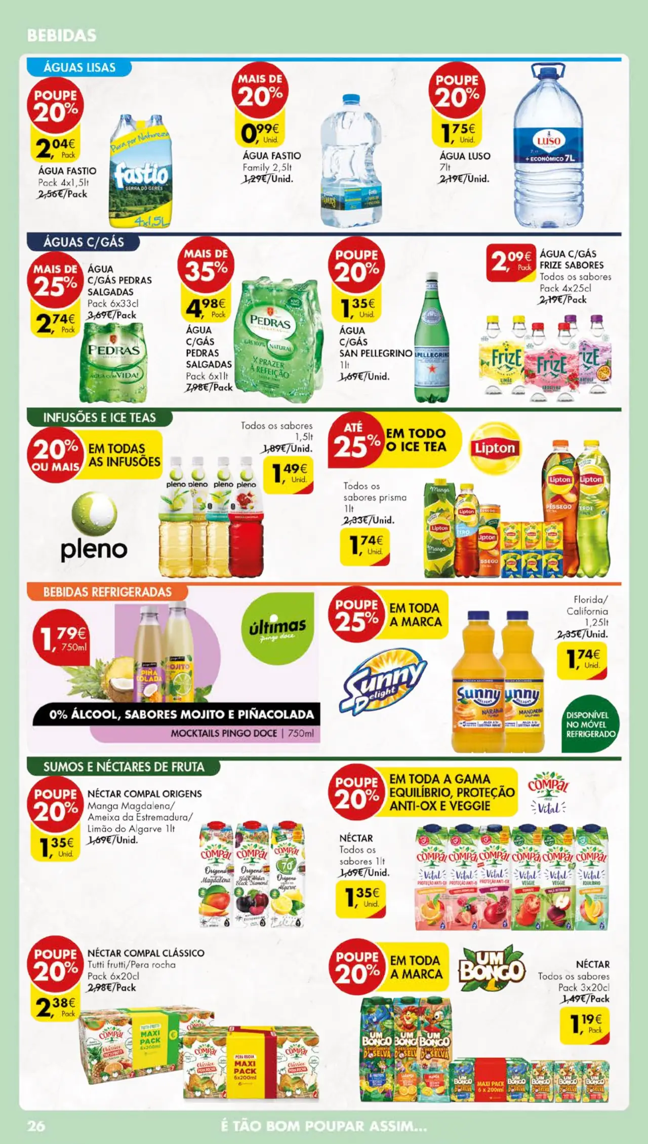 Antevis&atilde;o Folheto Pingo Doce desta semana (25 a 31 julho)