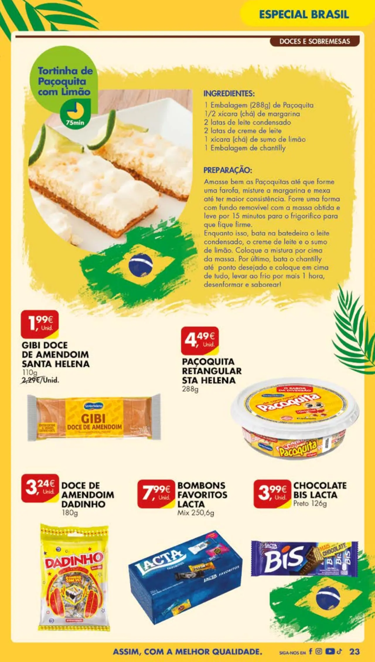 Antevis&atilde;o Folheto Pingo Doce (11 a 17 julho)
