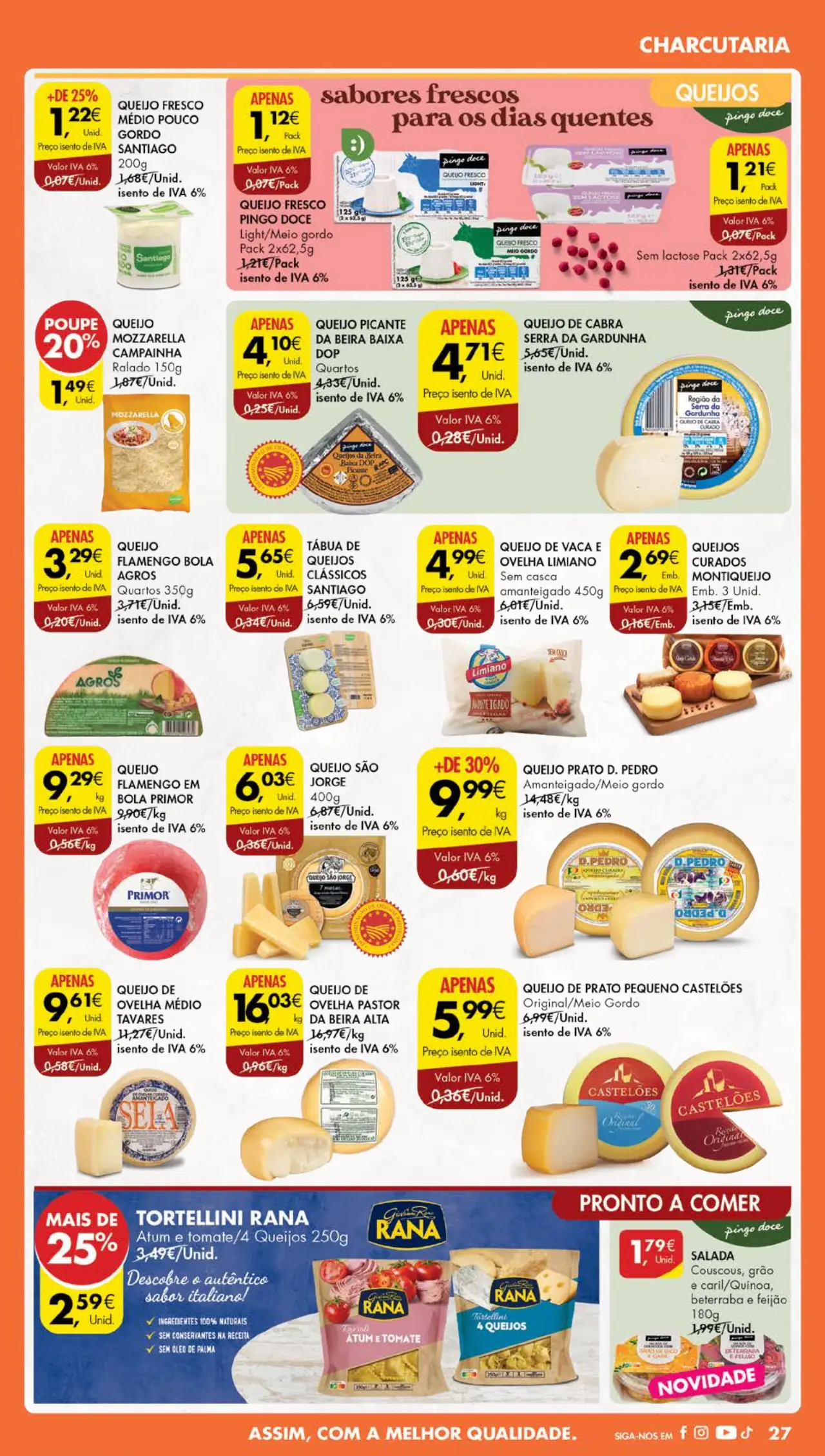 Antevis&atilde;o Folheto Pingo Doce (18 a 24 julho)