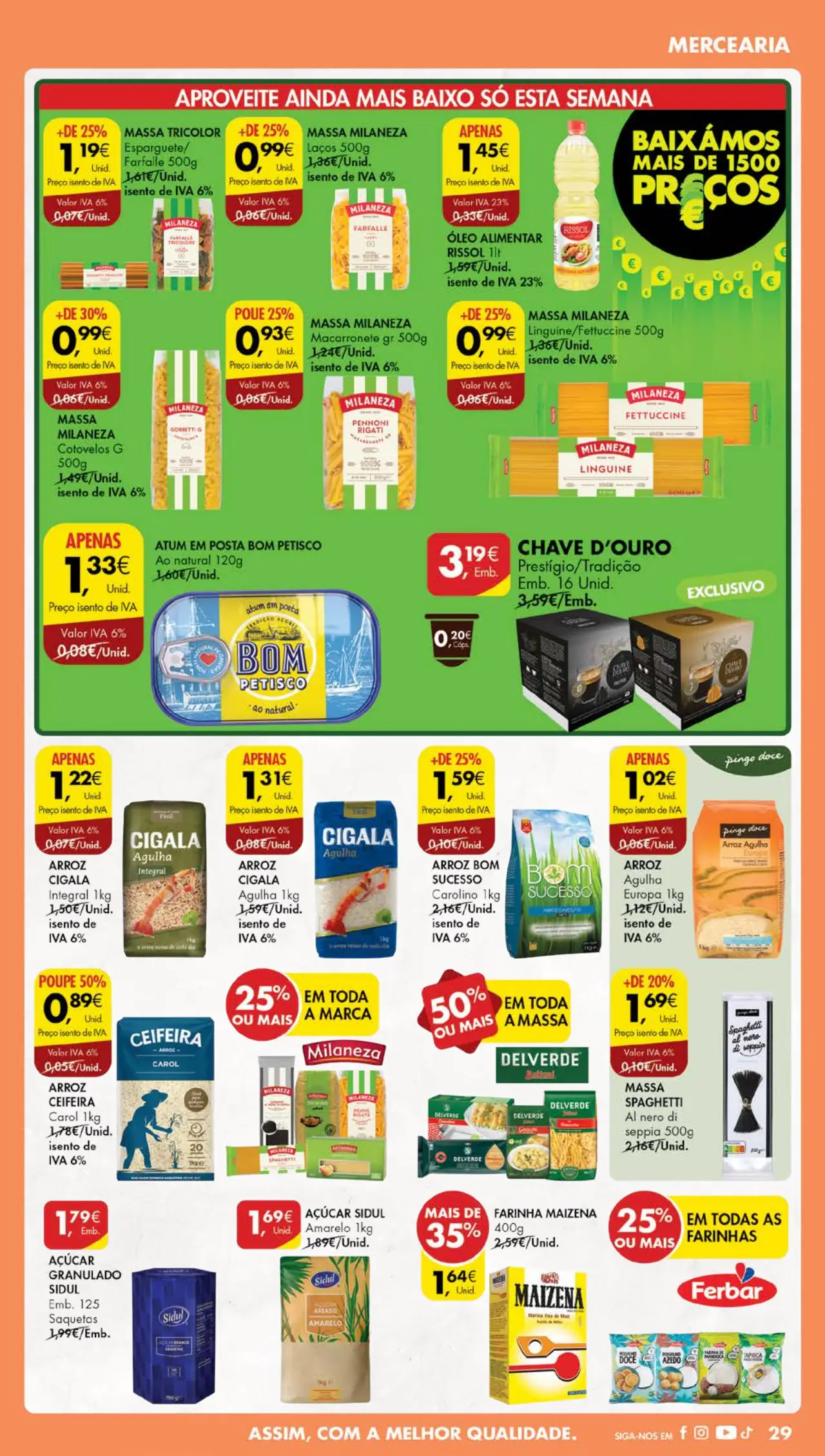 Antevis&atilde;o Folheto Pingo Doce (18 a 24 julho)