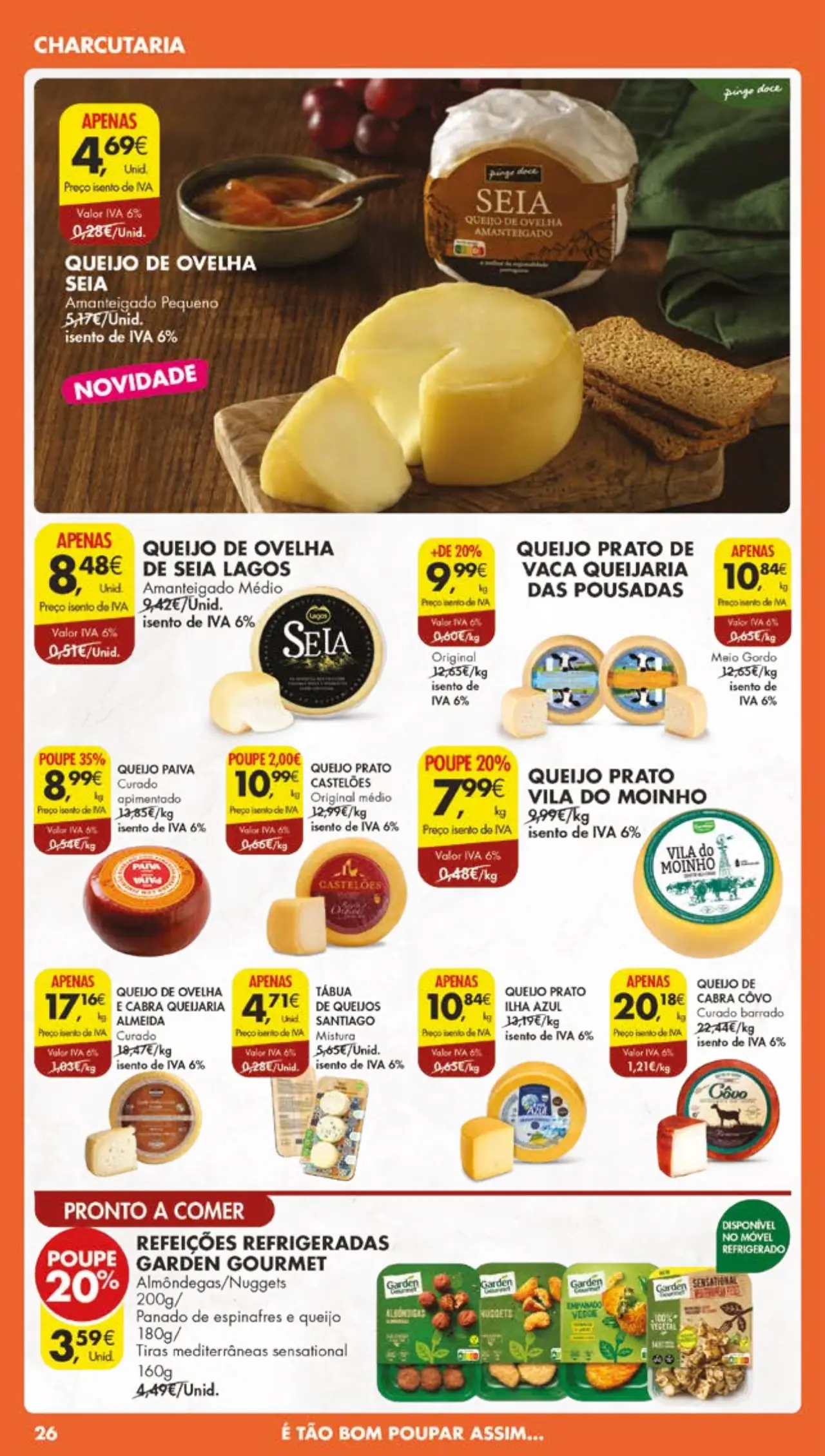 Antevis&atilde;o Folheto Pingo Doce (11 a 17 julho)