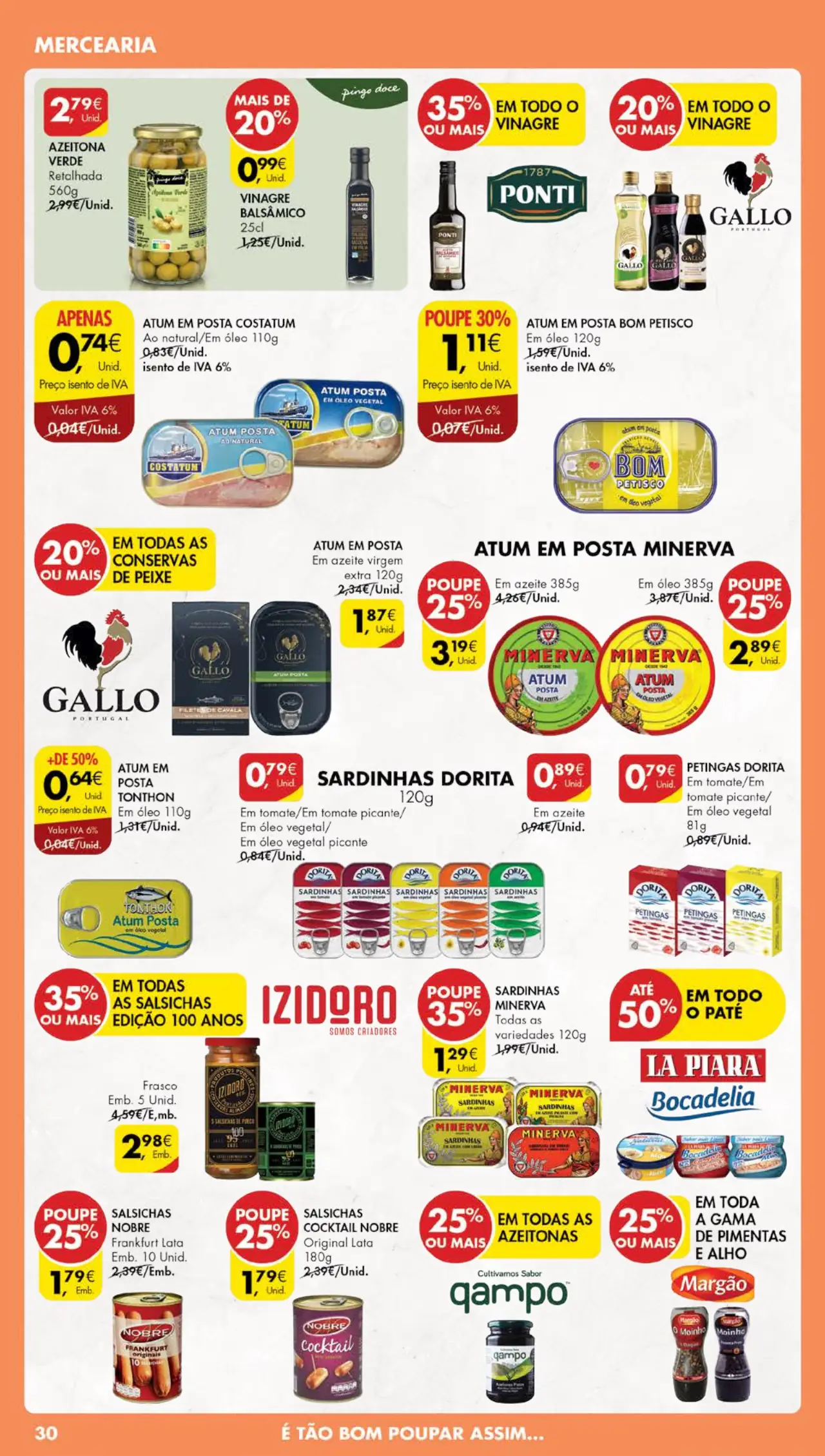 Antevis&atilde;o Folheto Pingo Doce (18 a 24 julho)