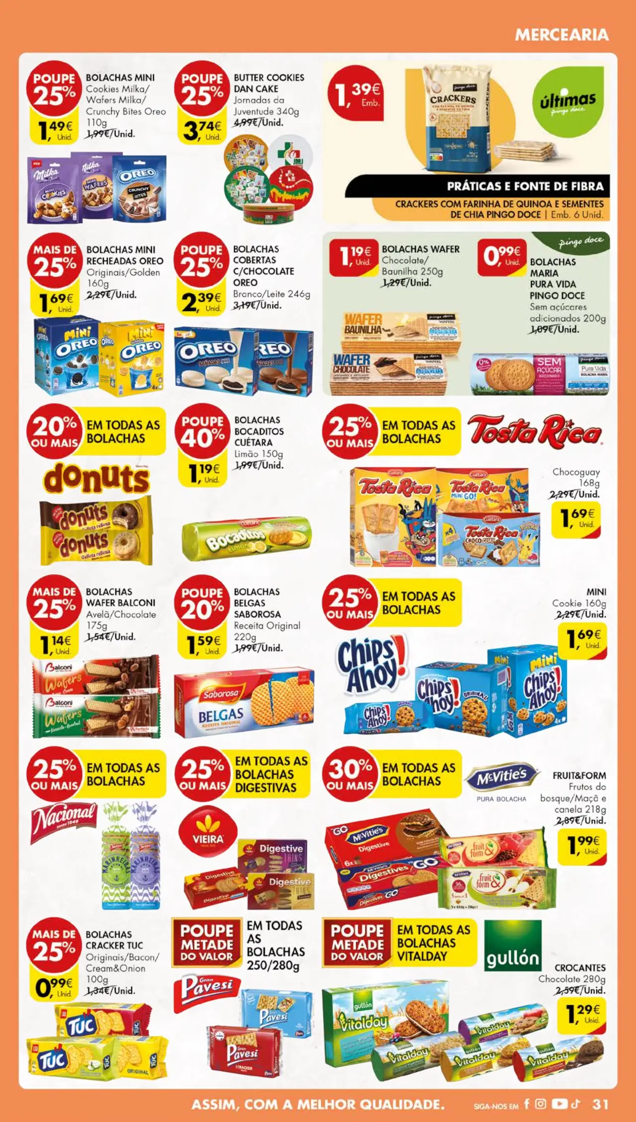 Antevis&atilde;o Folheto Pingo Doce desta semana (25 a 31 julho)