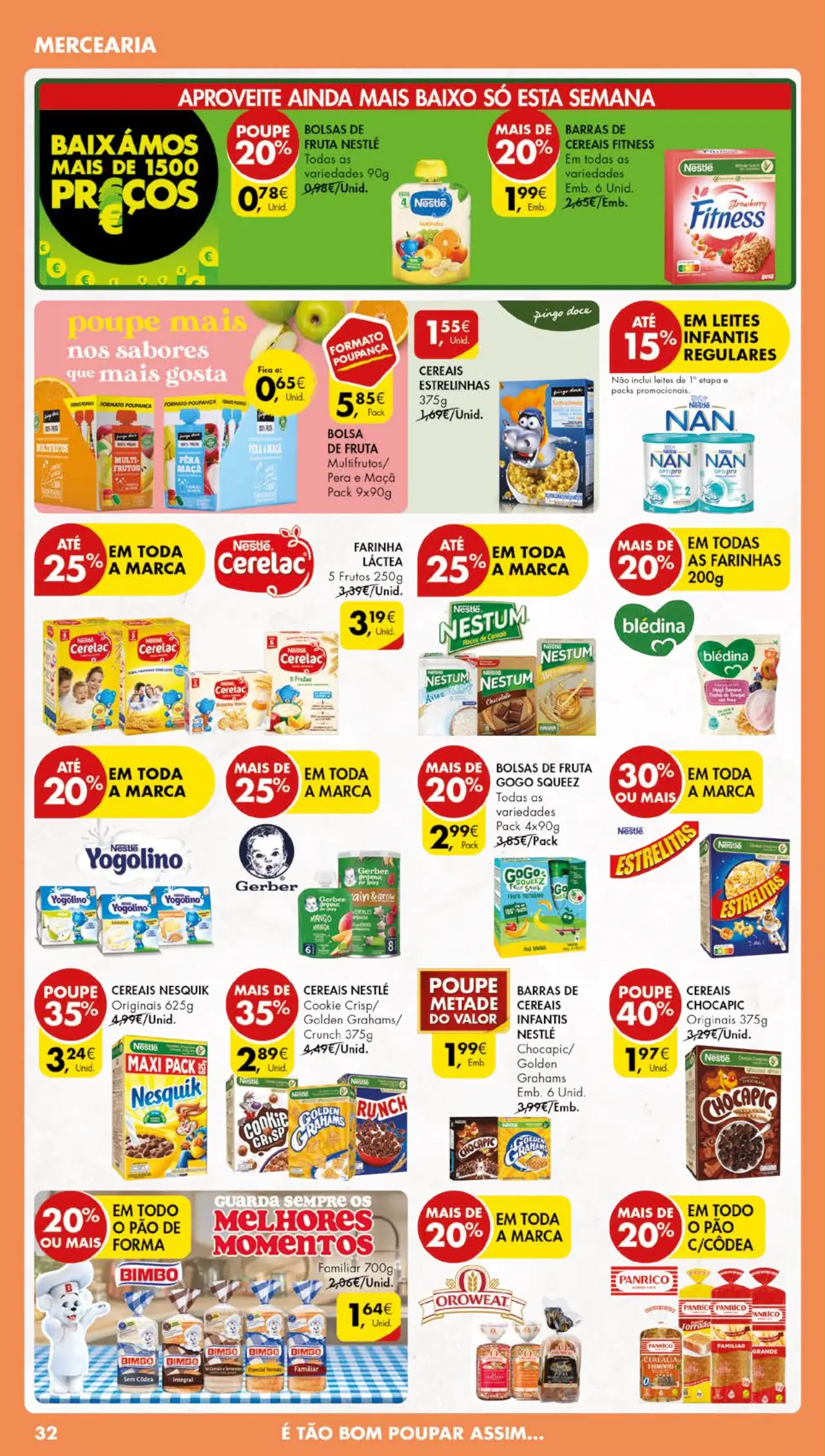 Antevis&atilde;o Folheto Pingo Doce desta semana (25 a 31 julho)