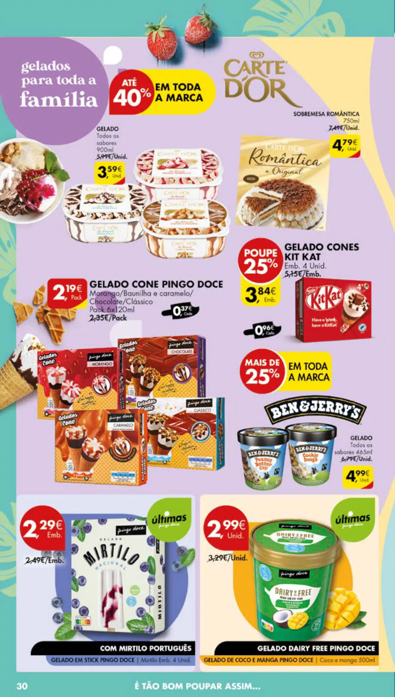 Antevis&atilde;o Folheto Pingo Doce (4 a 10 julho)