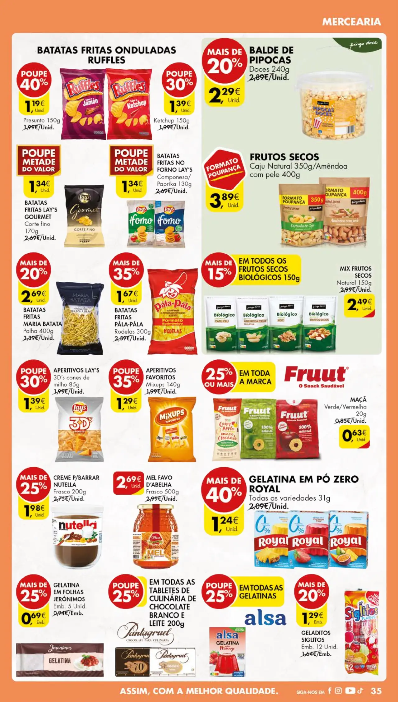 Antevis&atilde;o Folheto Pingo Doce desta semana (25 a 31 julho)