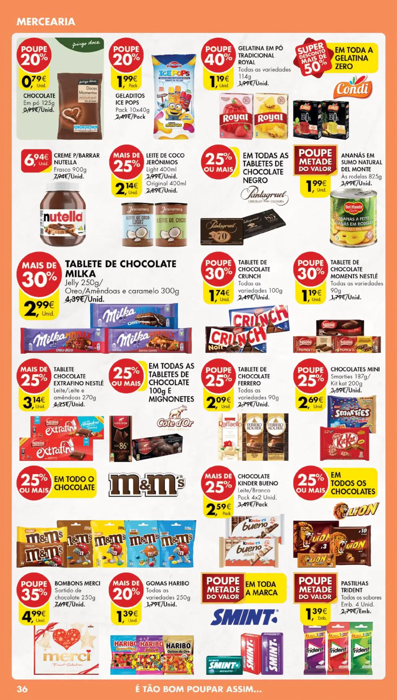 Antevis&atilde;o Folheto Pingo Doce (18 a 24 julho)