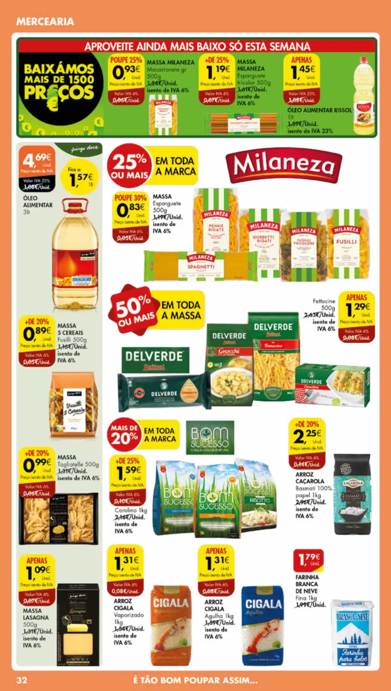 Antevis&atilde;o Folheto Pingo Doce (4 a 10 julho)