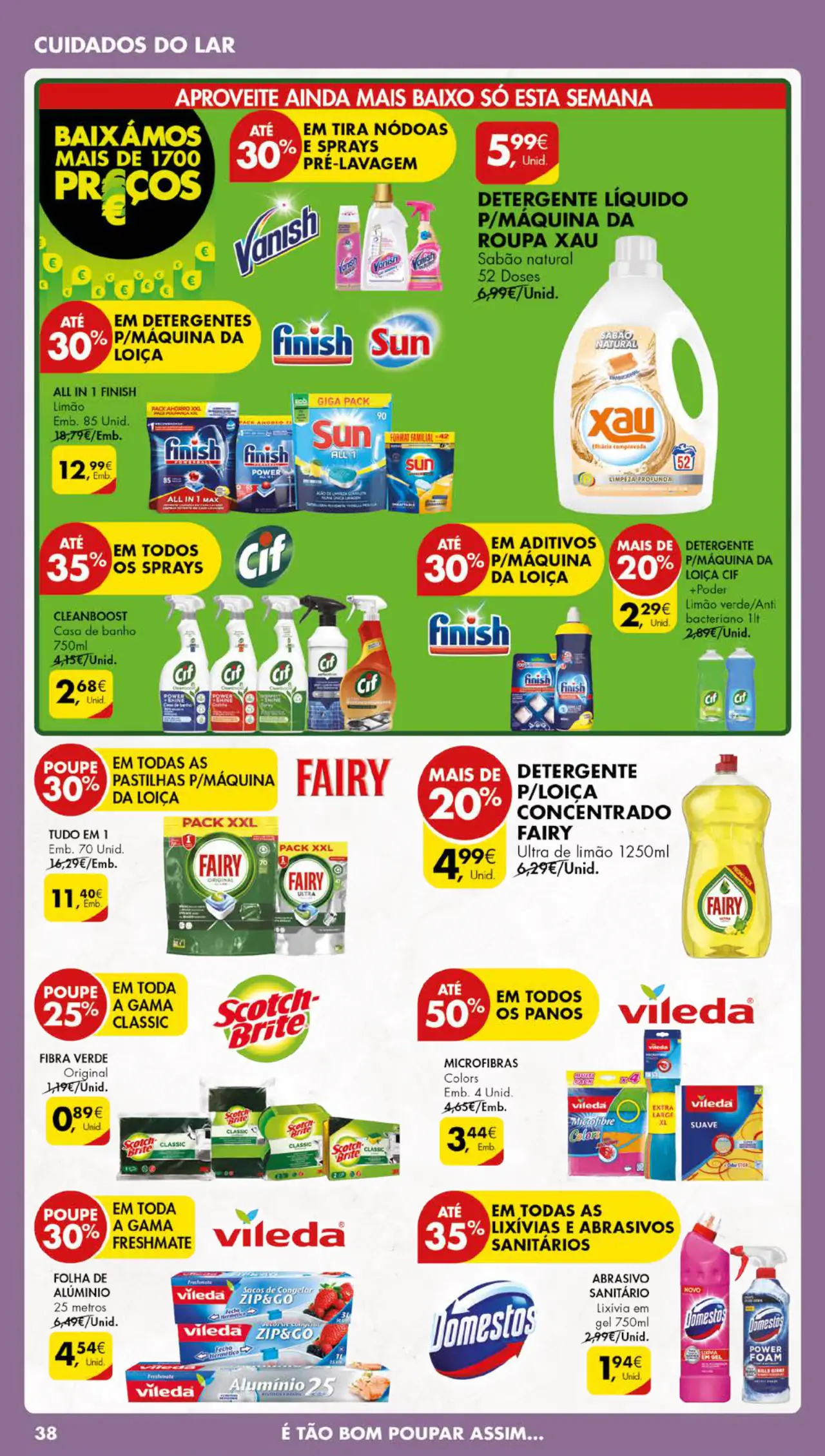 Antevis&atilde;o Folheto Pingo Doce (1 a 8 agosto)