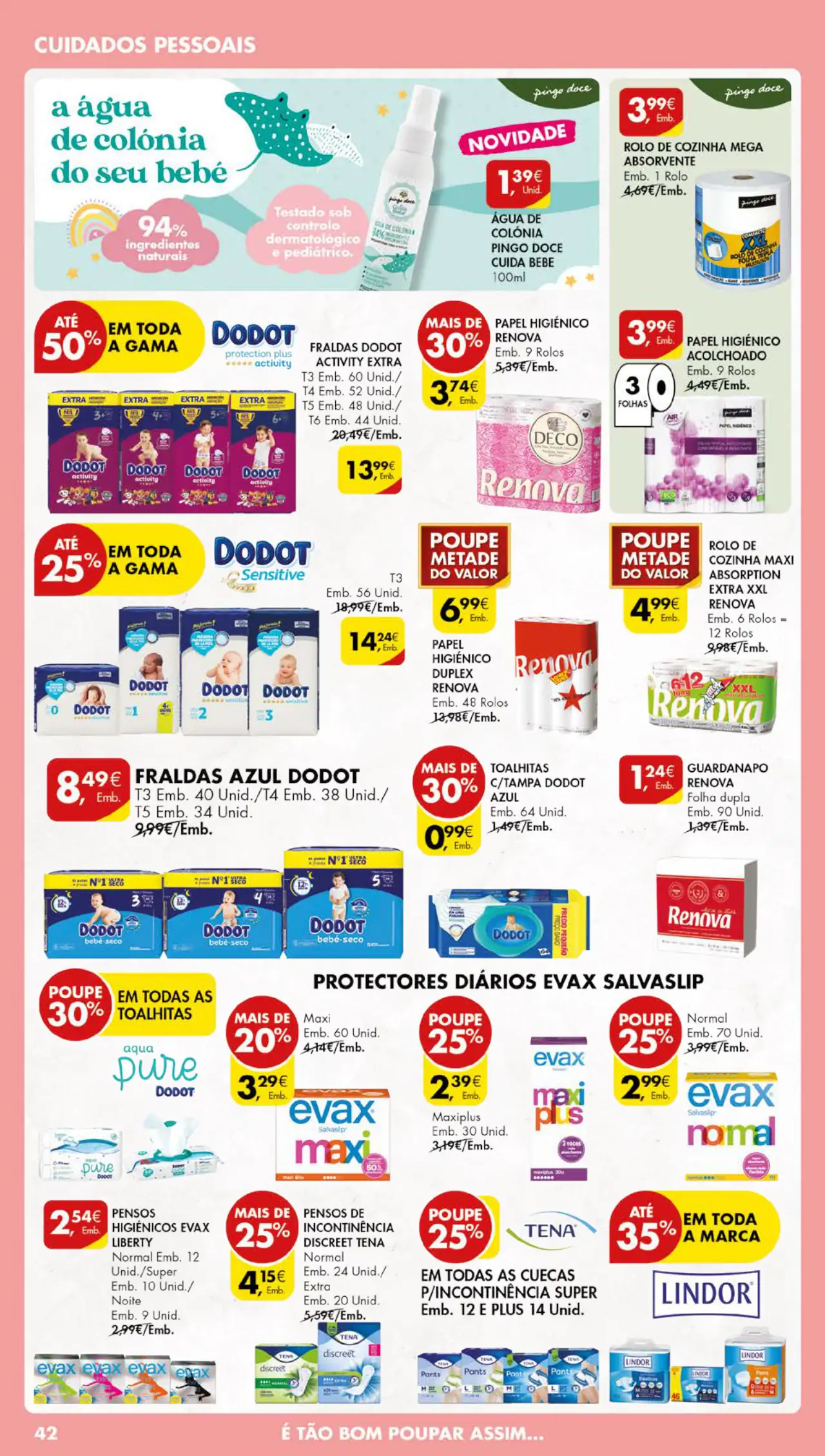 Antevis&atilde;o Folheto Pingo Doce (1 a 8 agosto)