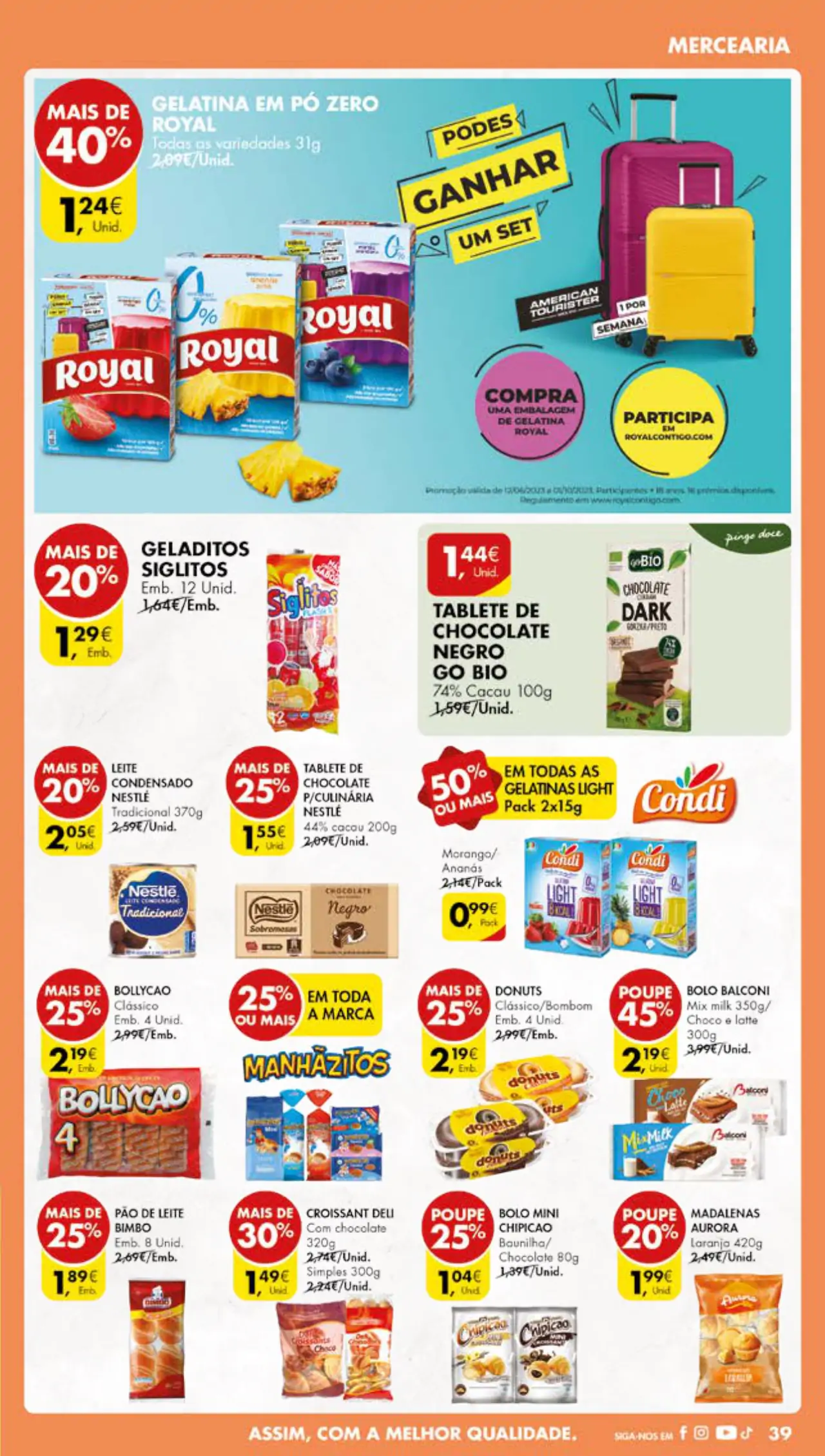 Antevis&atilde;o Folheto Pingo Doce (4 a 10 julho)