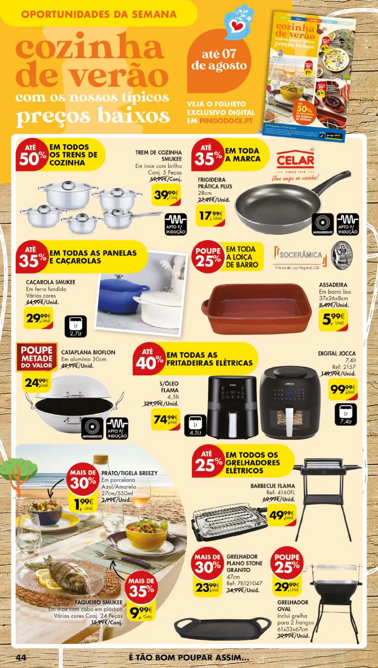 Antevis&atilde;o Folheto Pingo Doce desta semana (25 a 31 julho)
