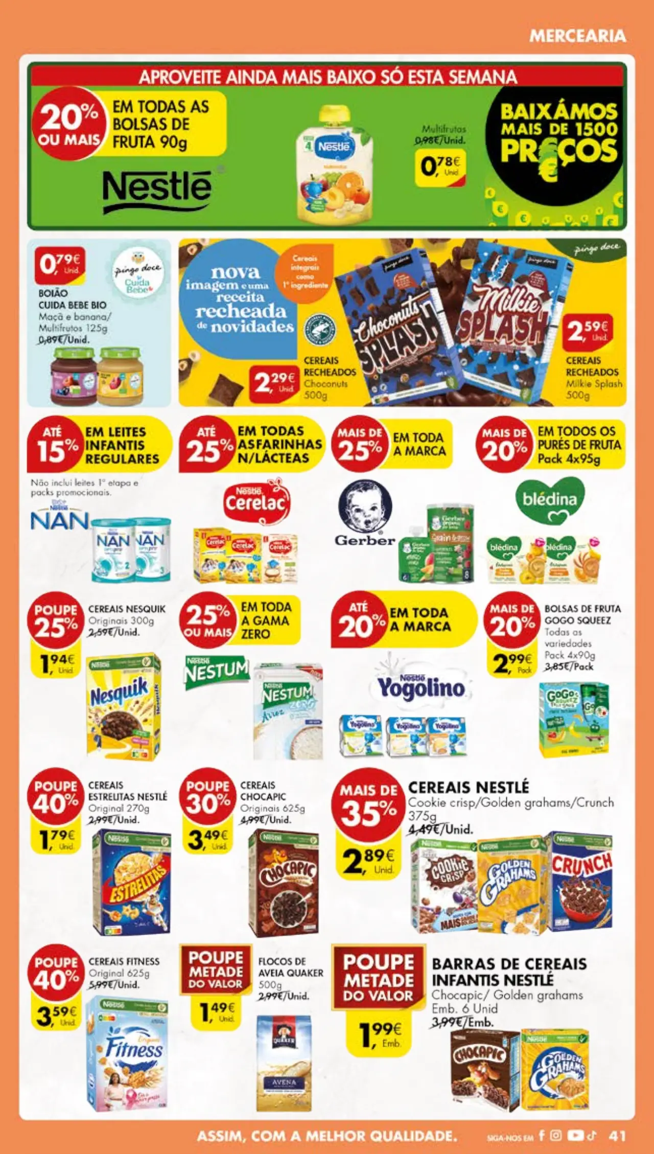 Antevis&atilde;o Folheto Pingo Doce (11 a 17 julho)