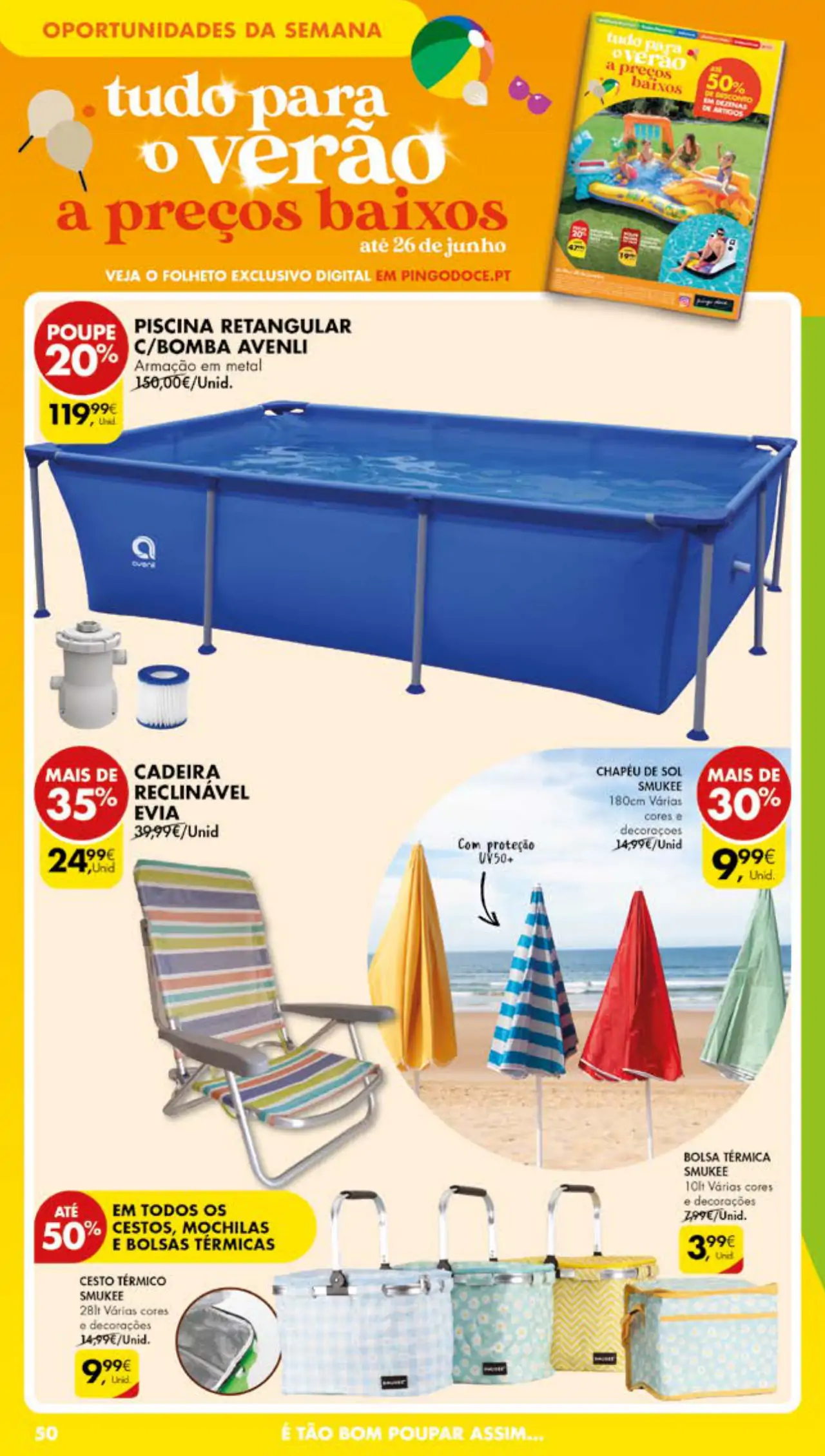 Antevis&atilde;o Folheto Pingo Doce (4 a 10 julho)