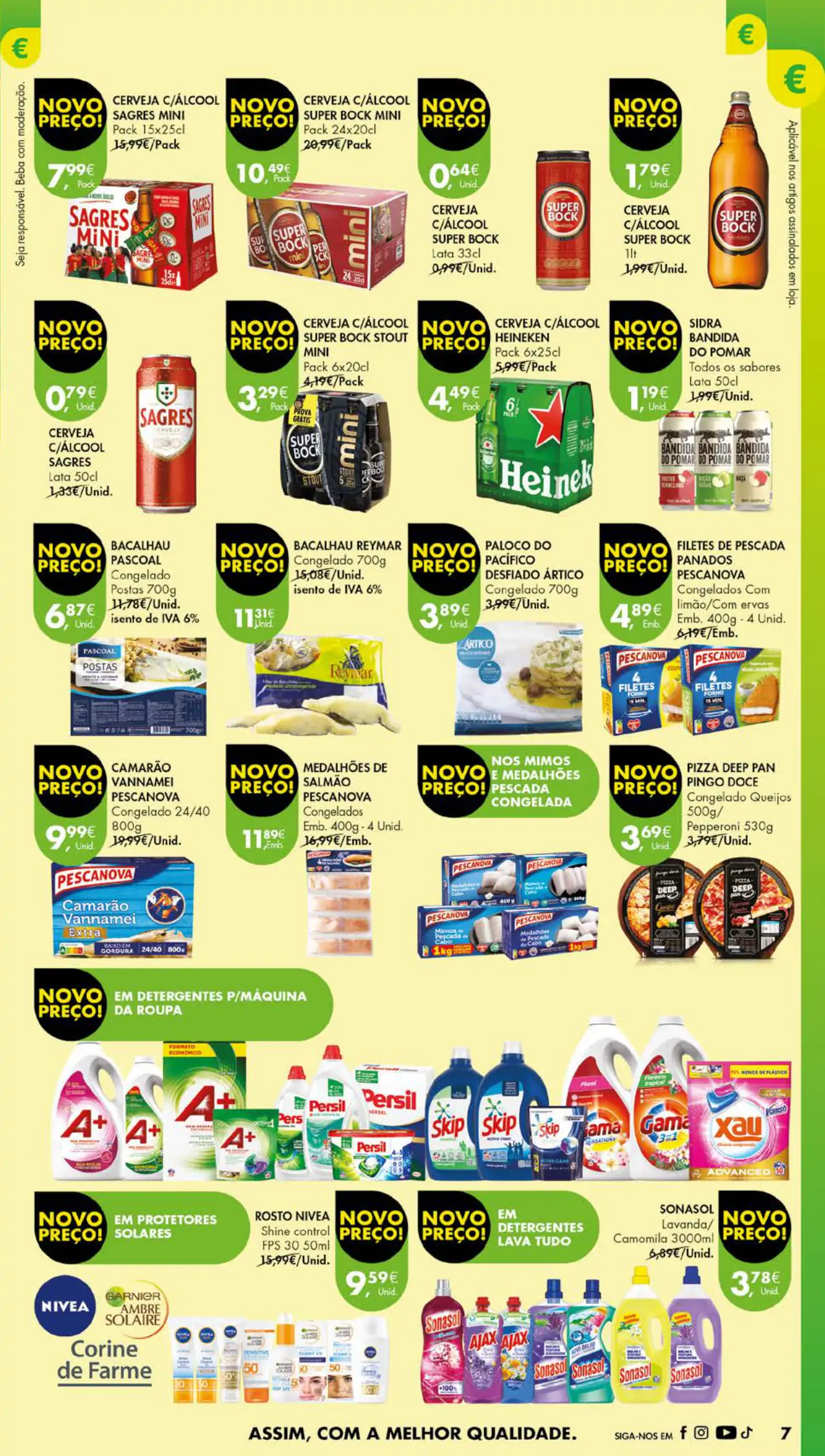 Antevis&atilde;o Folheto Pingo Doce (1 a 8 agosto)