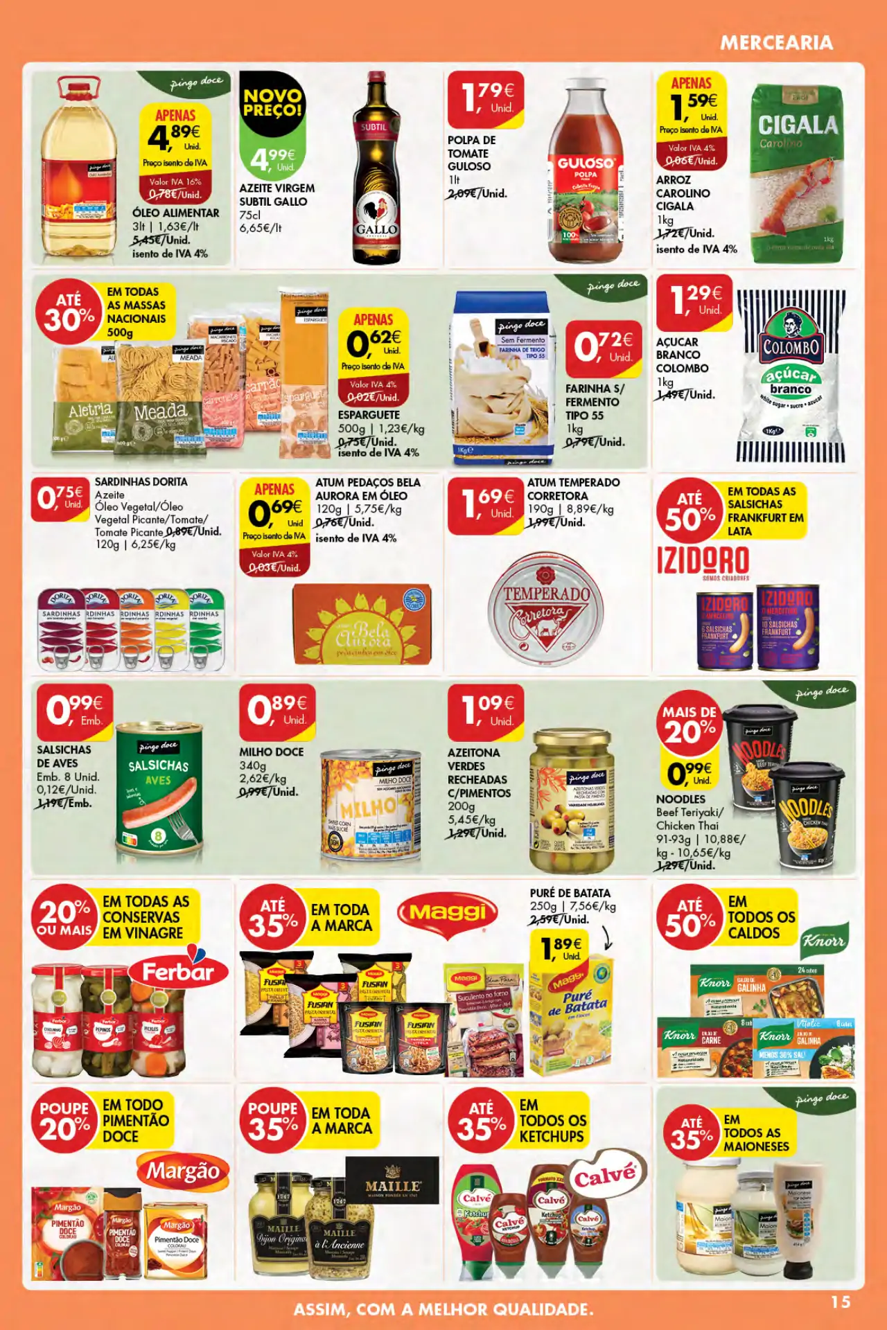 Antevis&atilde;o Folheto Pingo Doce A&ccedil;ores (13 a 19 julho)