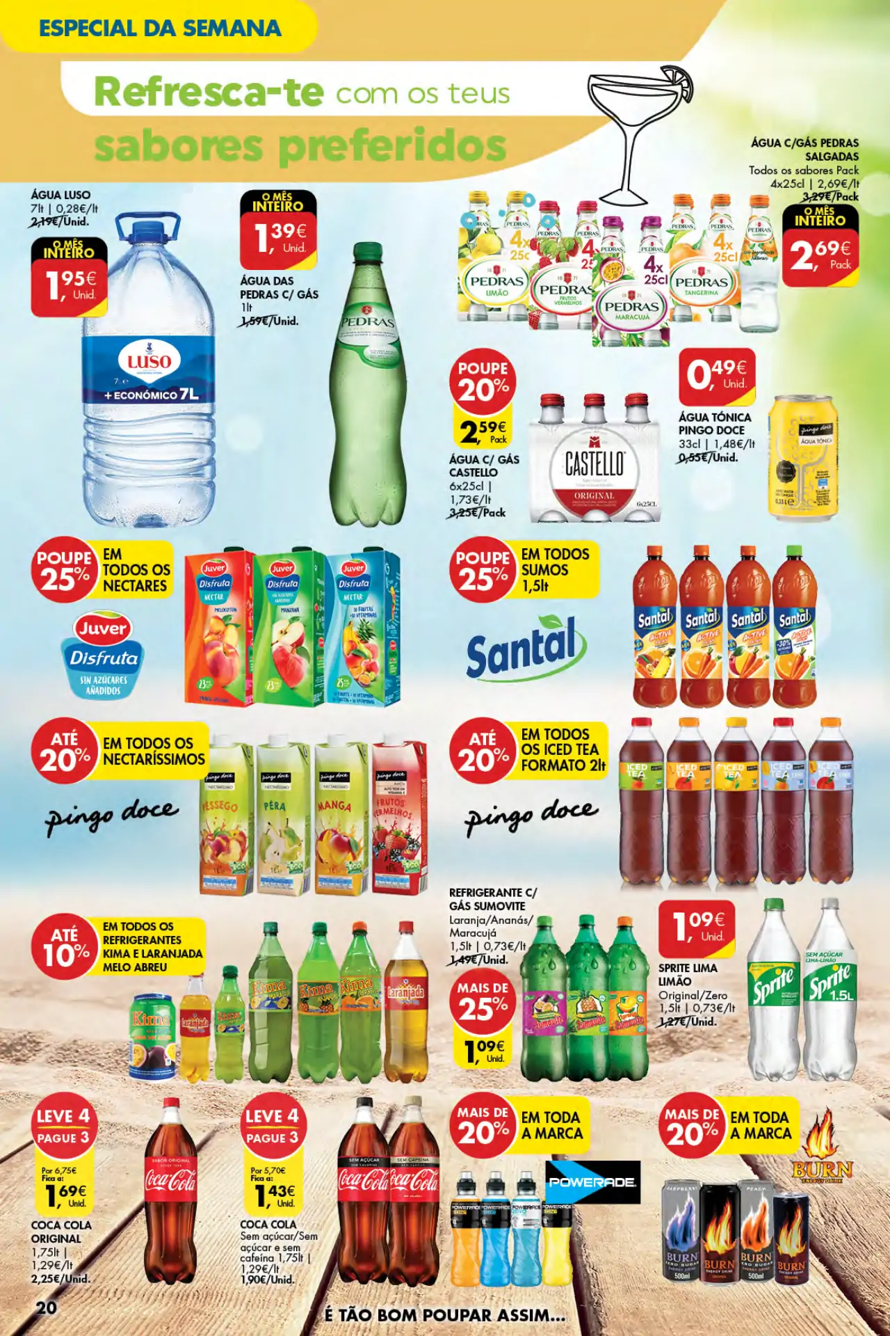 Antevis&atilde;o Folheto Pingo Doce A&ccedil;ores (13 a 19 julho)