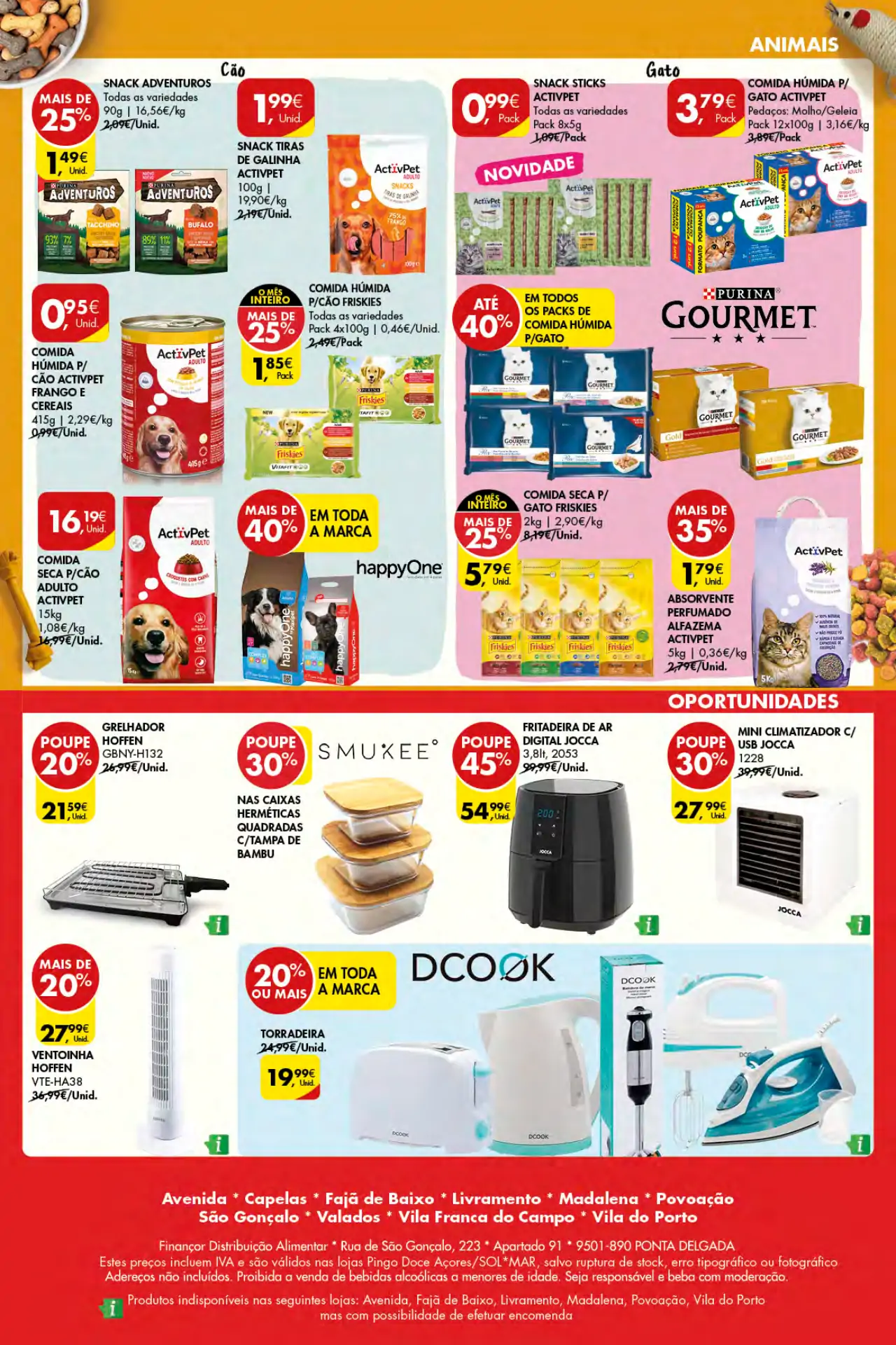 Antevis&atilde;o Folheto Pingo Doce A&ccedil;ores (13 a 19 julho)
