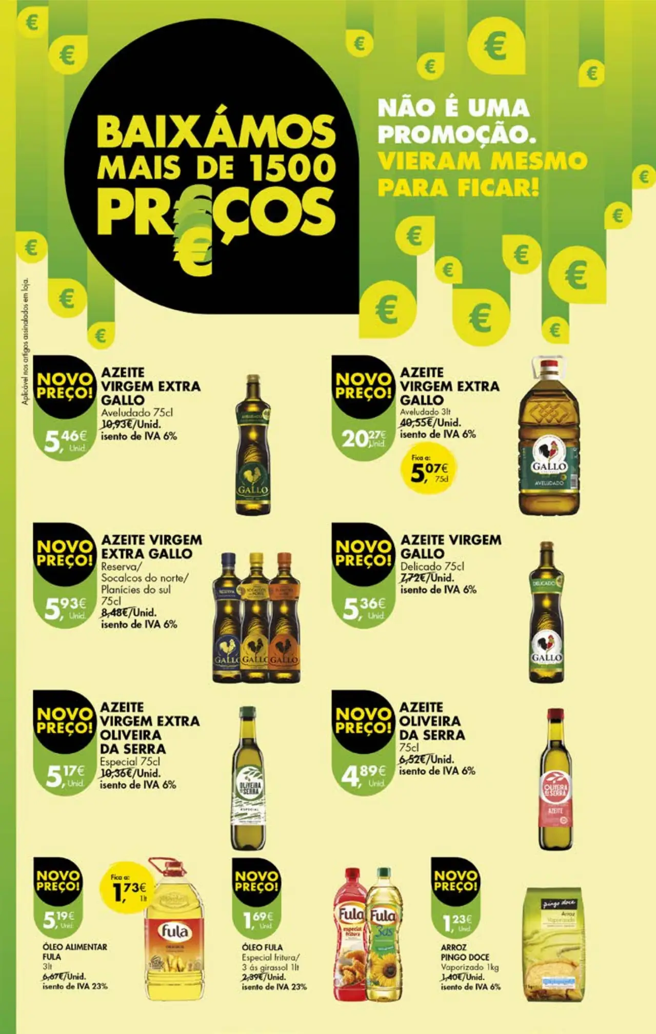 Antevis&atilde;o Folheto Pingo Doce fim-de-semana (21 a 24 julho)