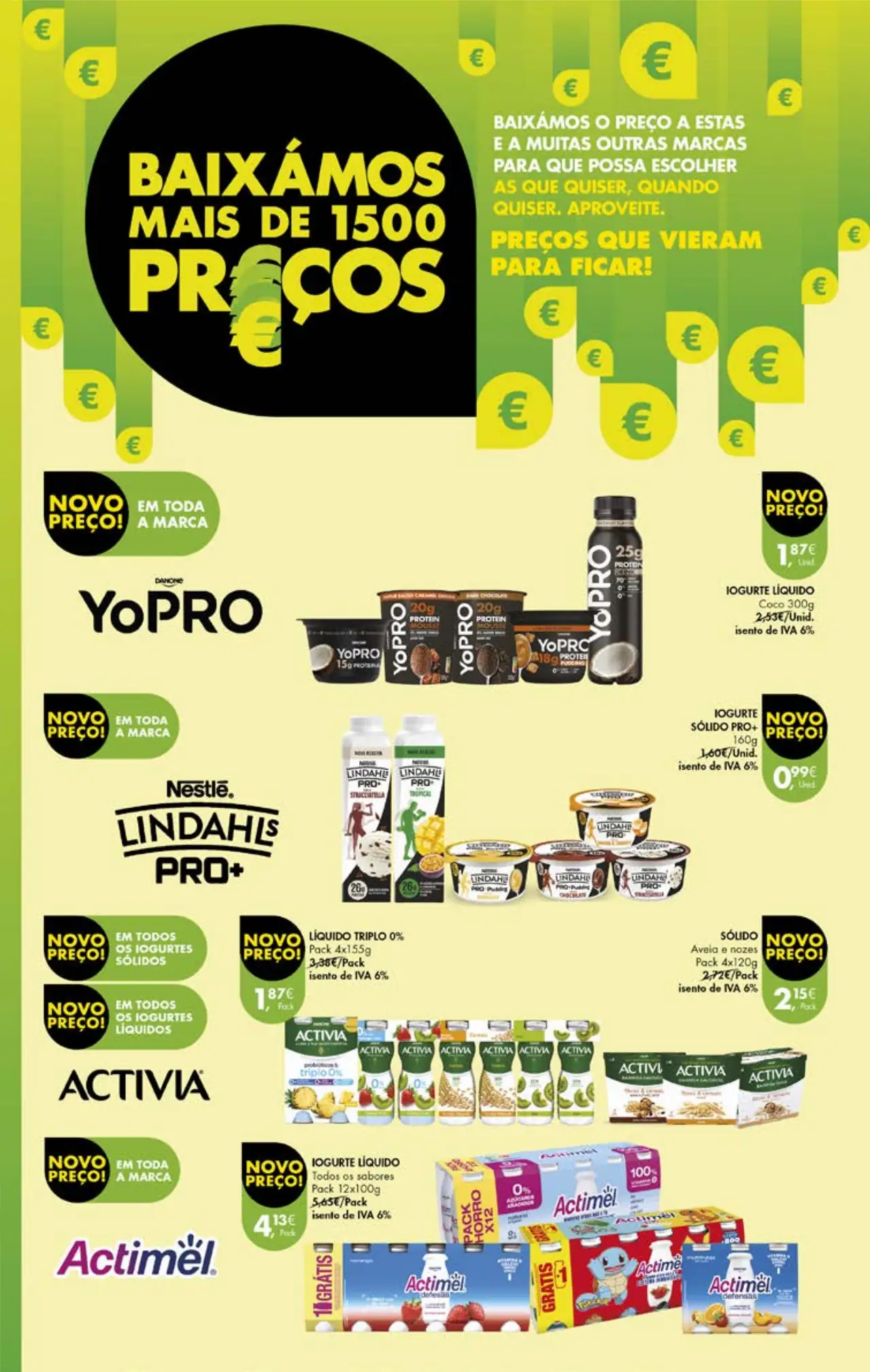 Antevis&atilde;o Folheto Pingo Doce fim-de-semana (6 a 10 julho)