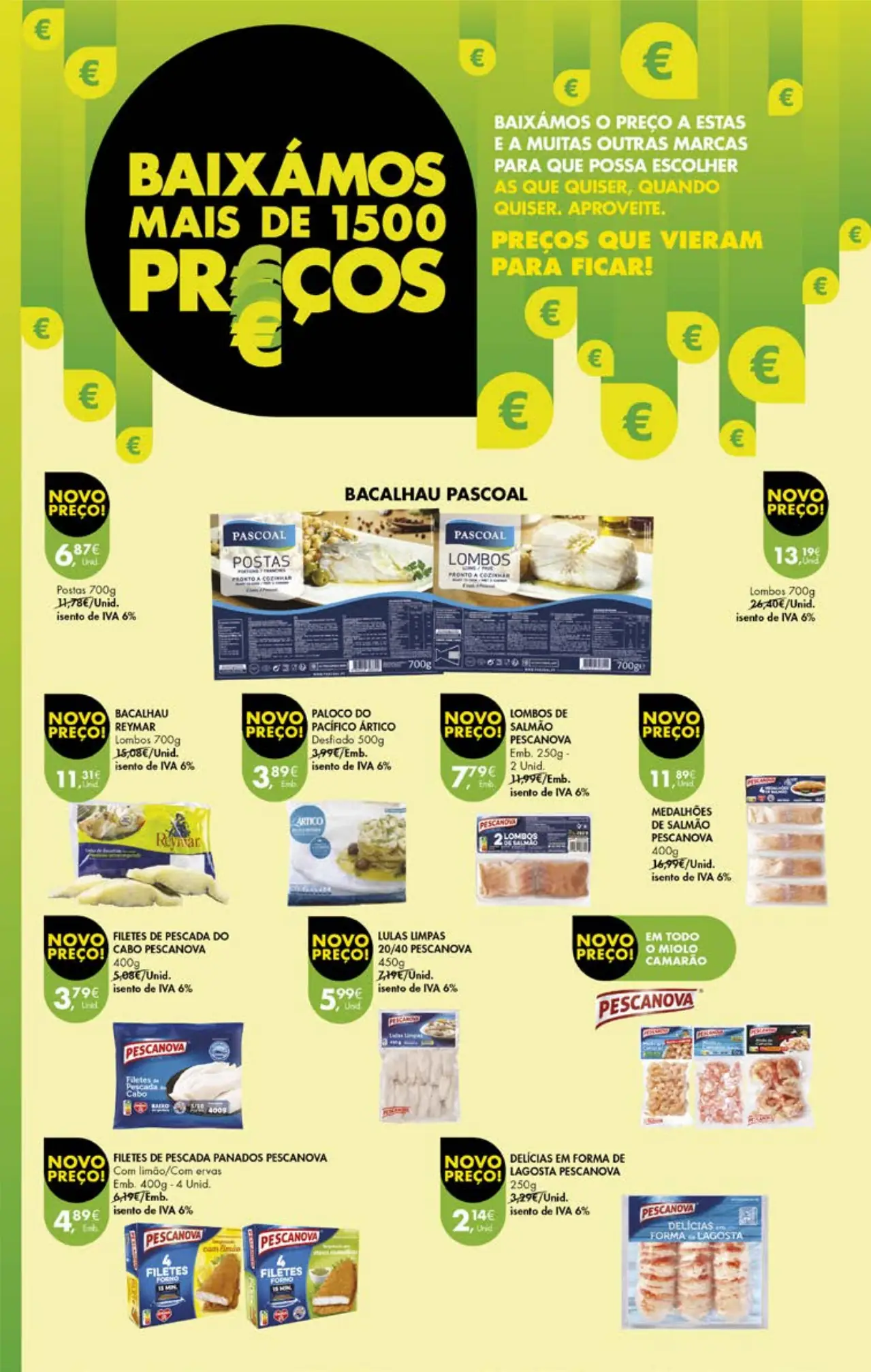 Antevis&atilde;o Folheto Pingo Doce fim-de-semana (6 a 10 julho)