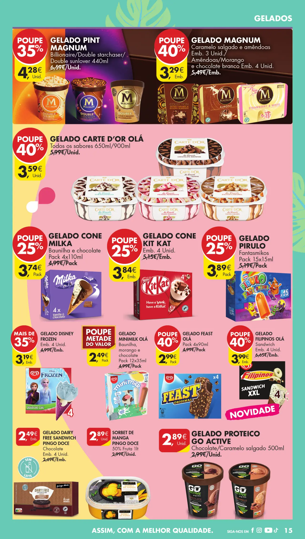 Antevis&atilde;o Folheto Pingo Doce – Madeira (18 a 24 julho)