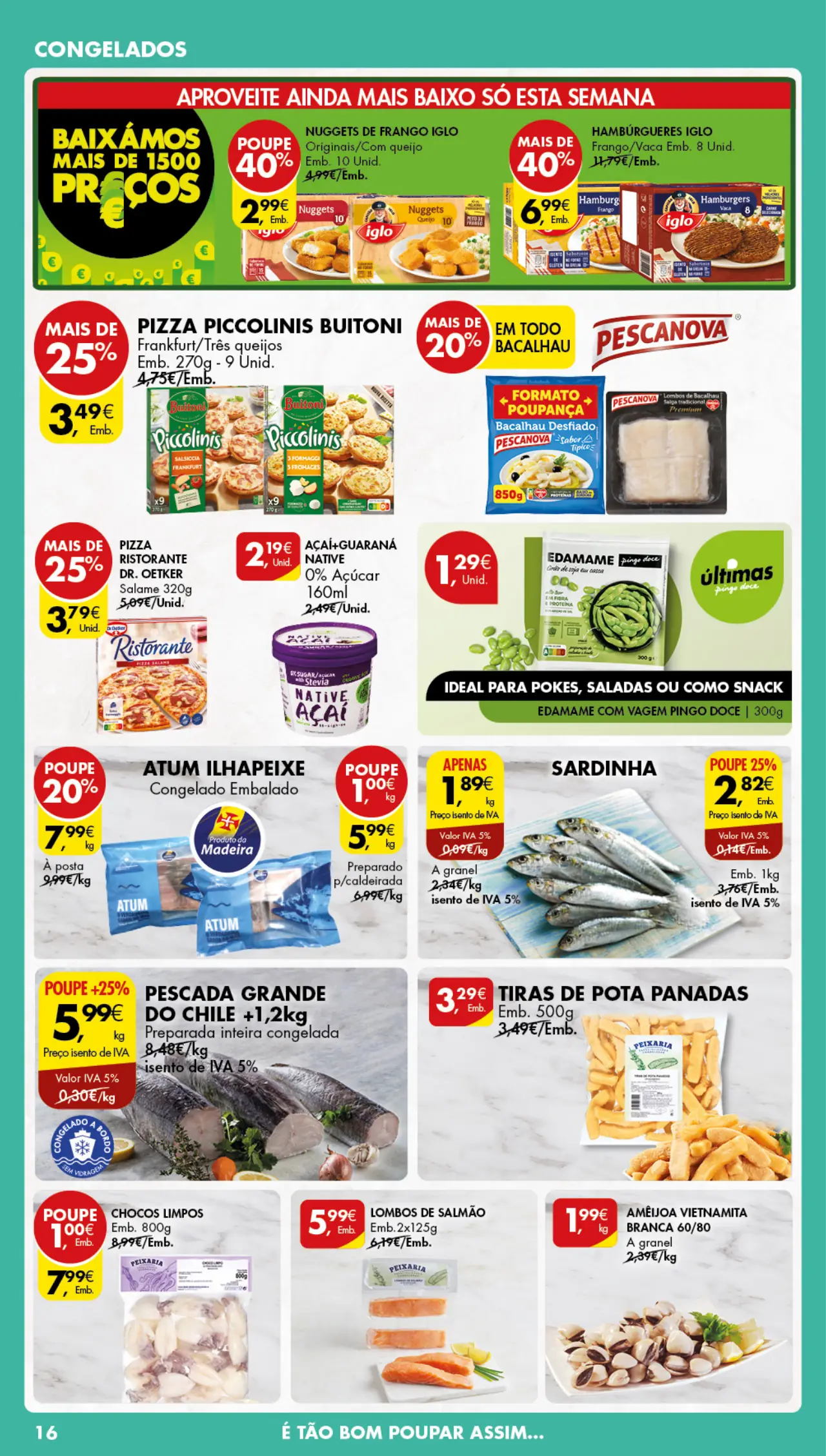 Antevis&atilde;o Folheto Pingo Doce Madeira (11 a 17 julho)