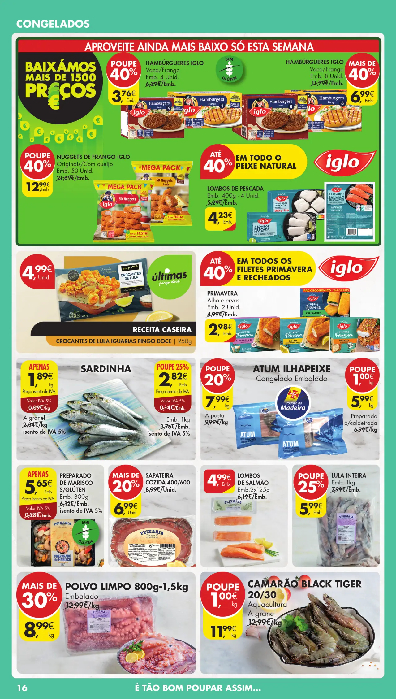 Antevis&atilde;o Folheto Pingo Doce – Madeira (18 a 24 julho)