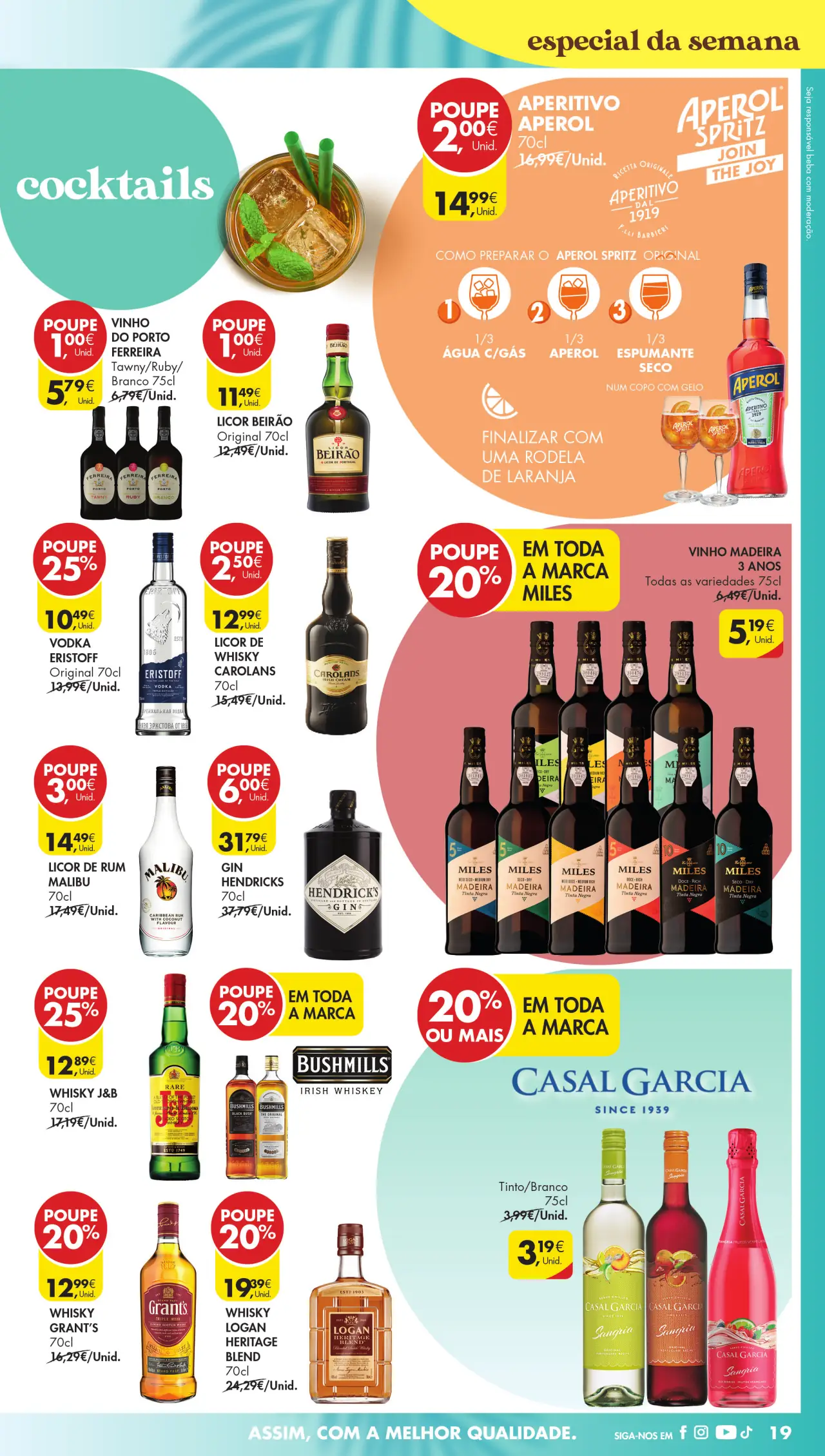 Antevis&atilde;o Folheto Pingo Doce – Madeira (18 a 24 julho)