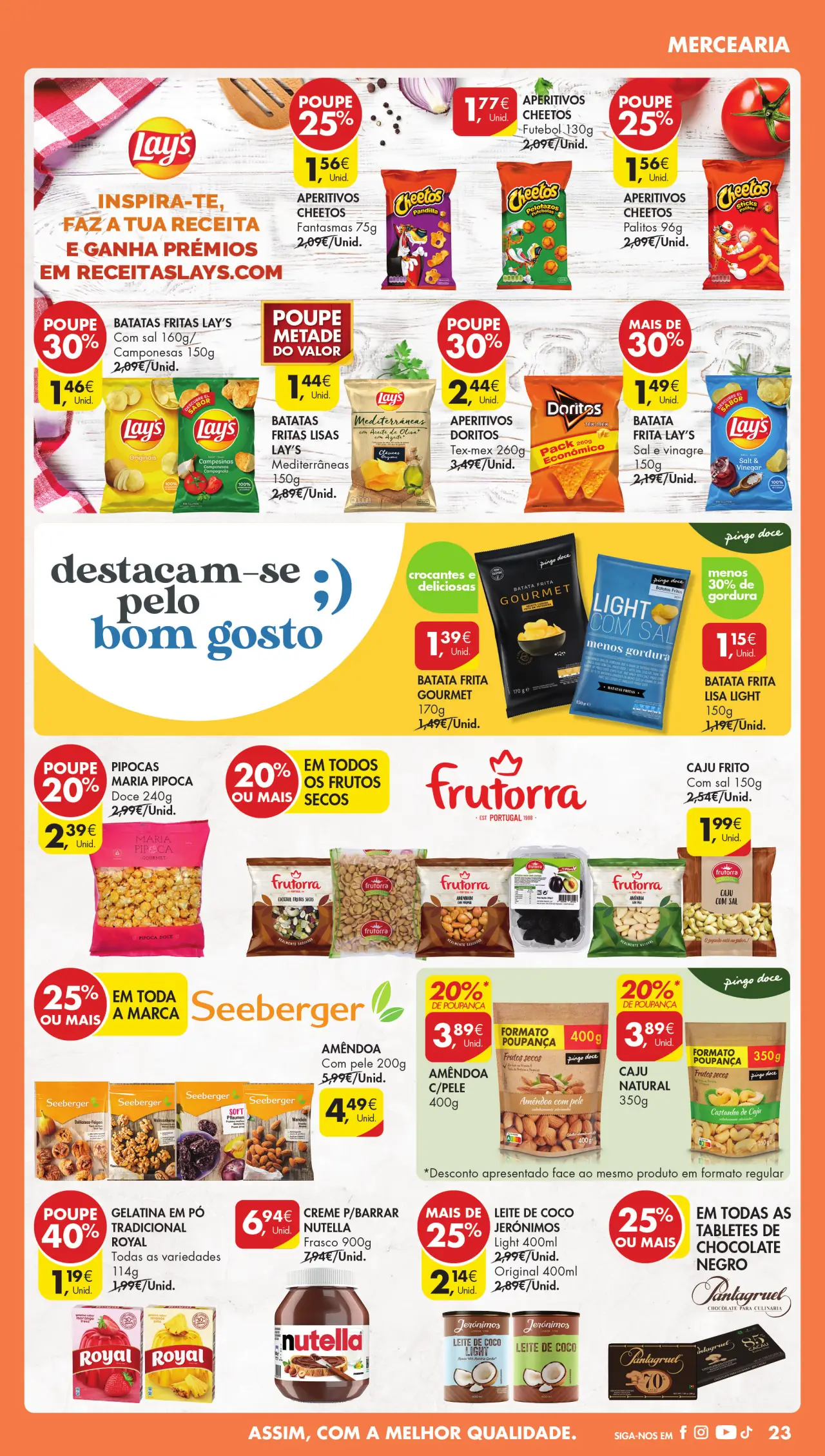 Antevis&atilde;o Folheto Pingo Doce – Madeira (18 a 24 julho)